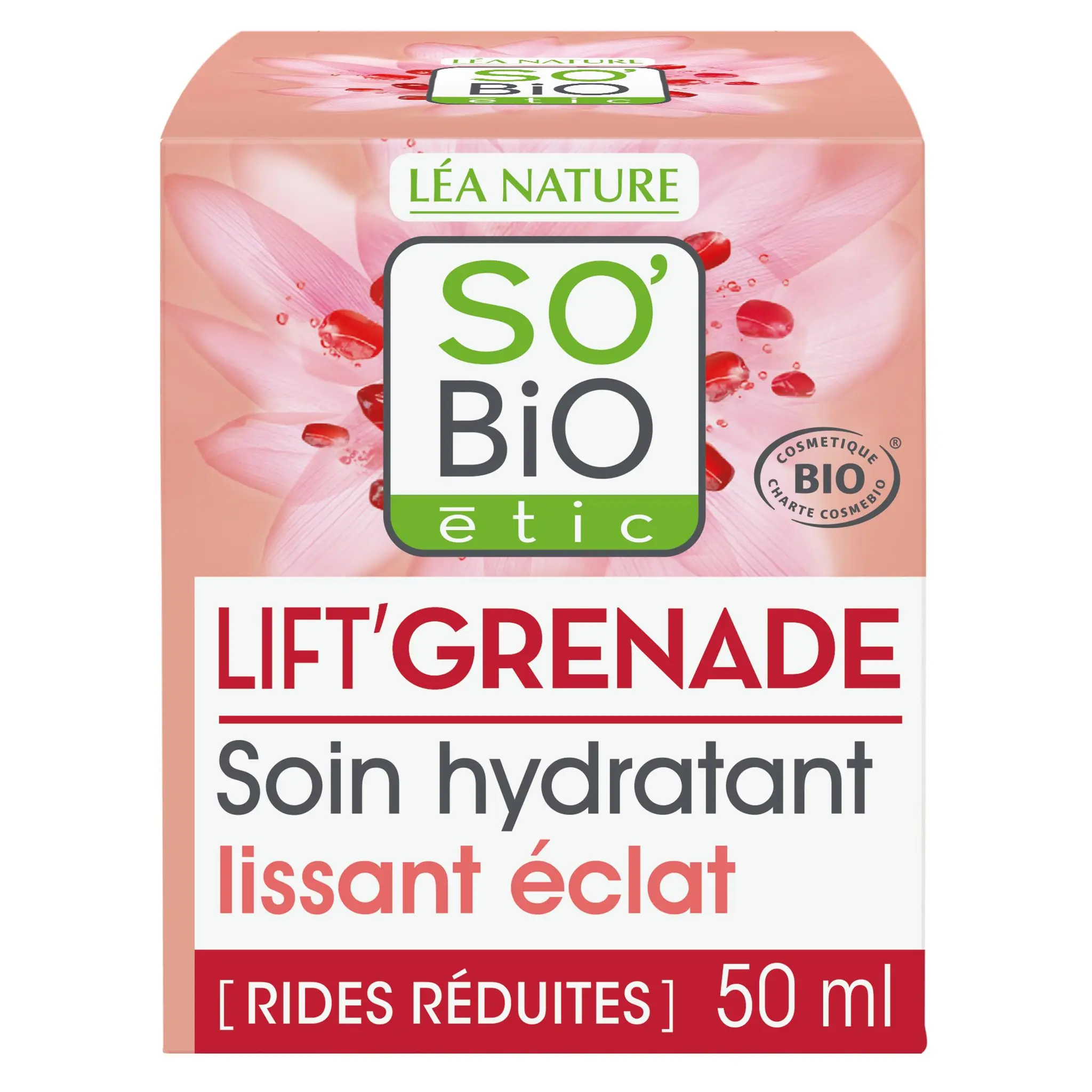 SO BIO ETIC Lift Grenade Soin hydratant lissant éclat