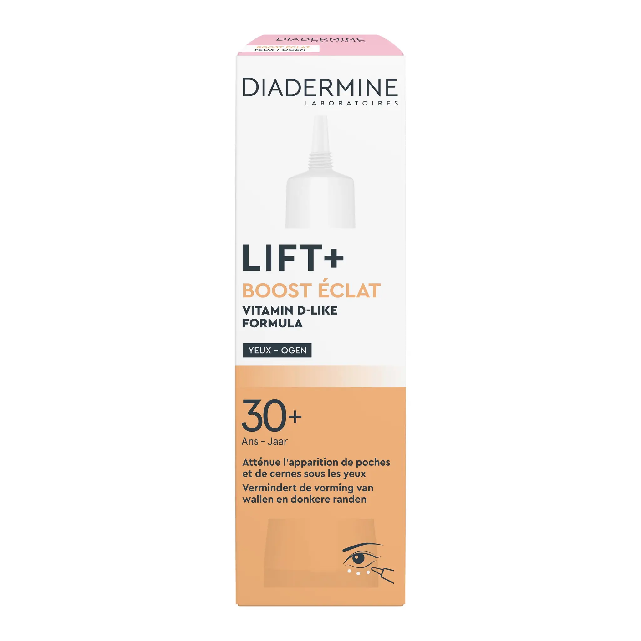 DIADERMINE Lift+ Boost éclat soin yeux 30 ans et +