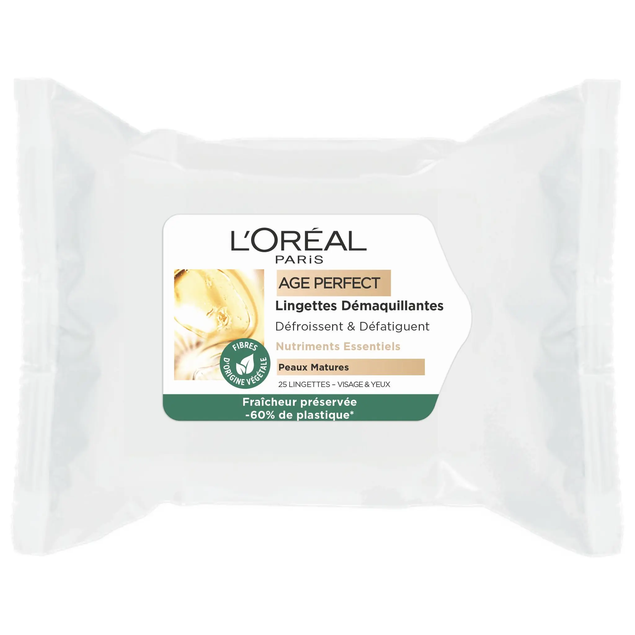 L'OREAL Age Perfect lingettes démaquillantes peaux matures