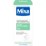 MIXA Gelée matifiante anti-imperfections à l'acide salicylique et AHA flacon pompe