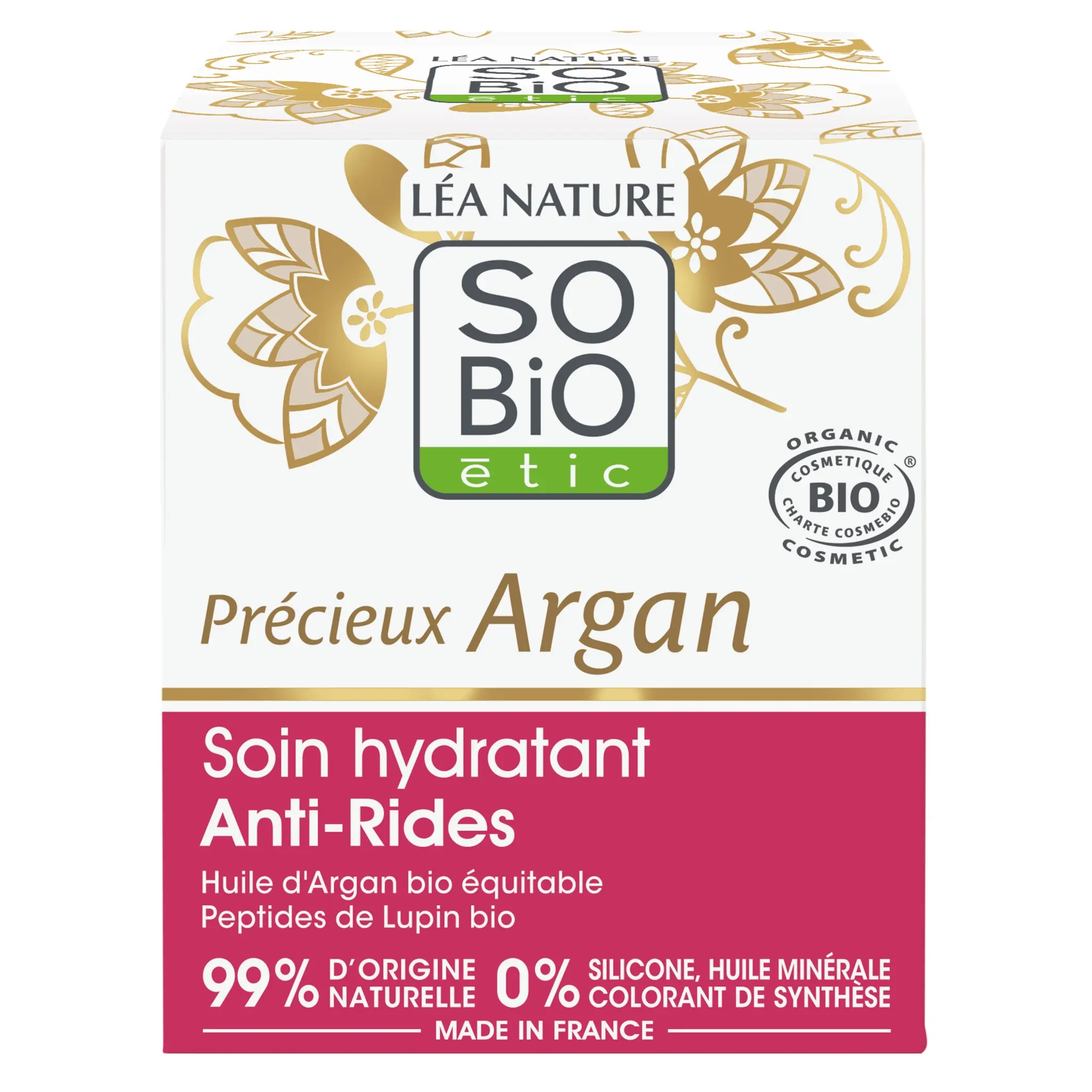 SO BIO ETIC Soin hydratant anti-rides de jour
