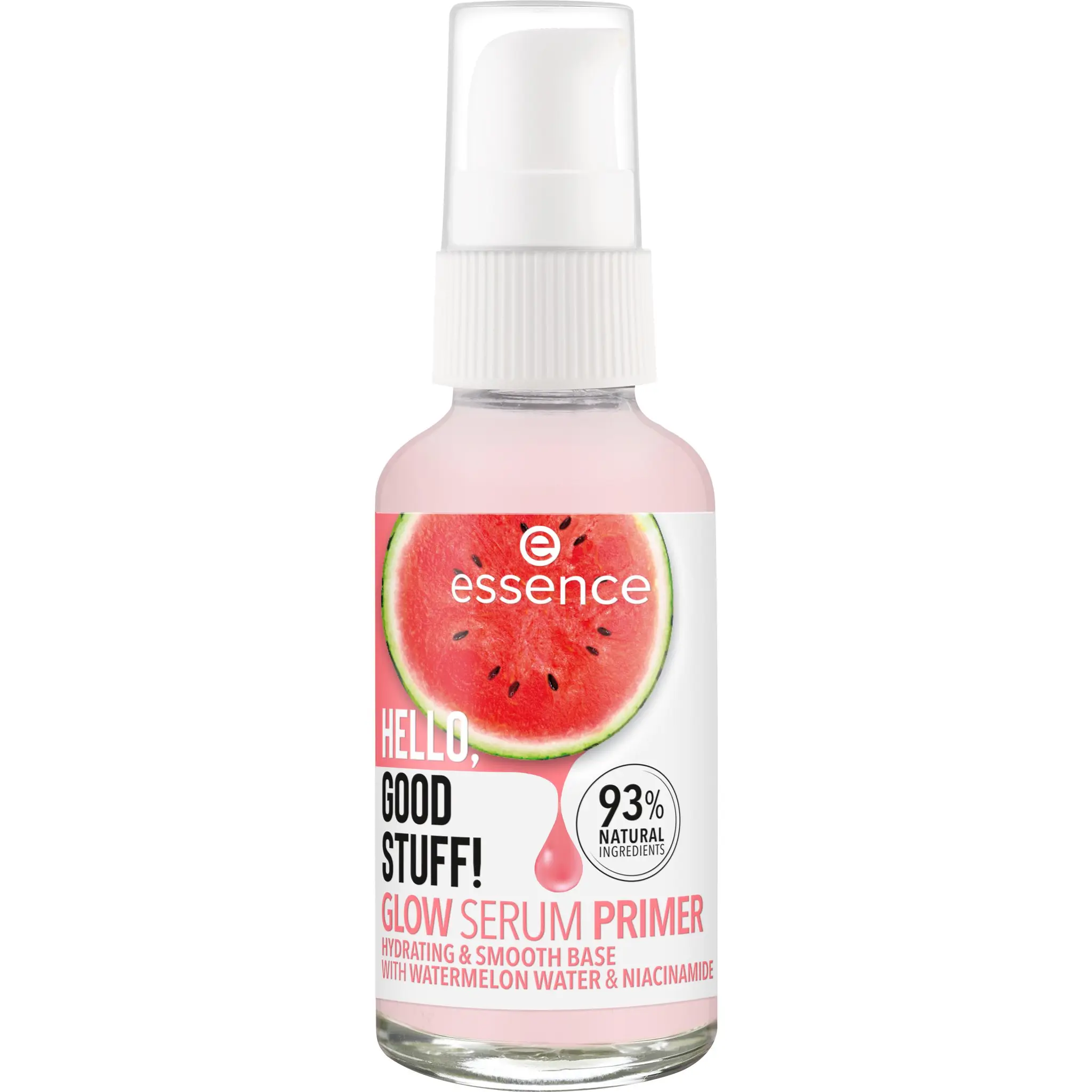 ESSENCE Hello Good Stuff! Glow serum primer à l'eau de melon et niacinamide