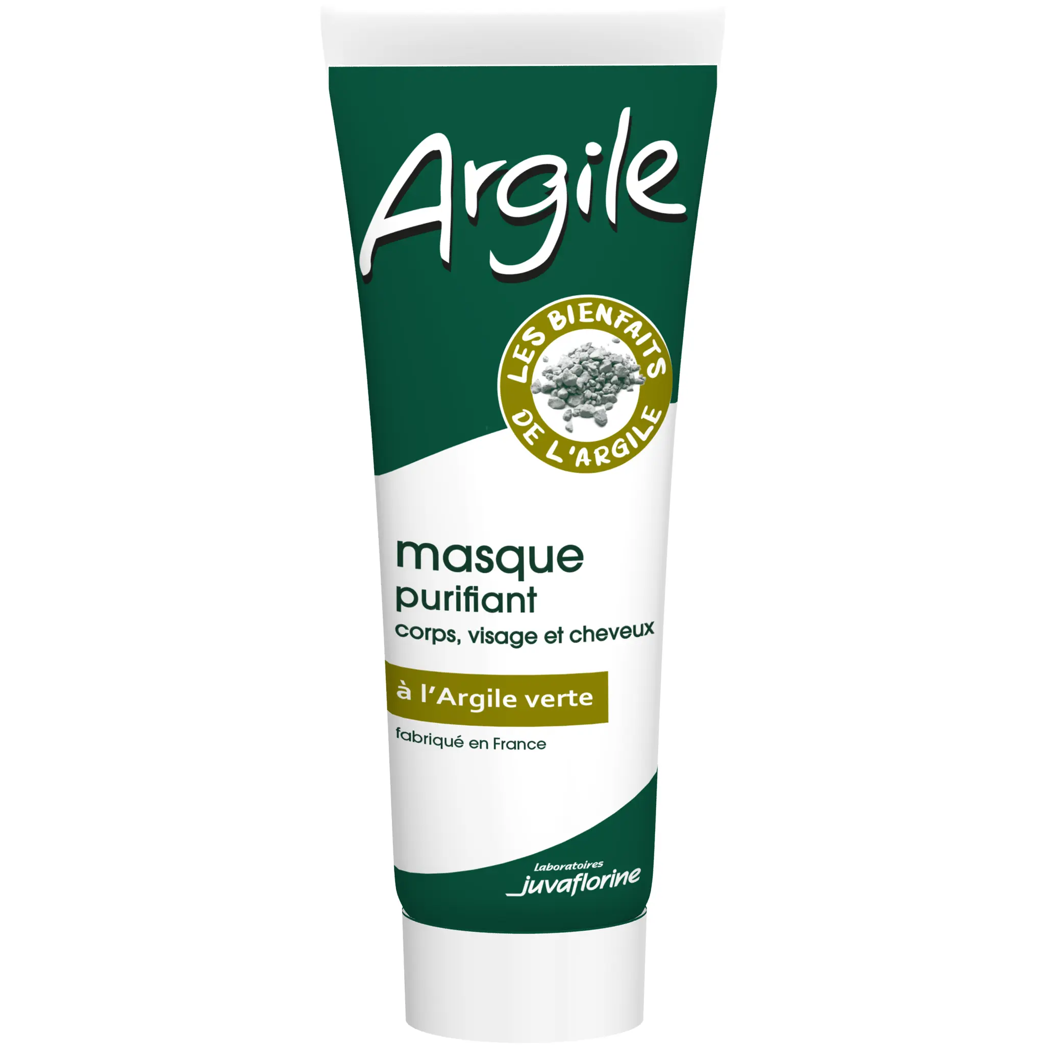 JUVAFLORINE Masque purifiant argile verte corps visage et cheveux