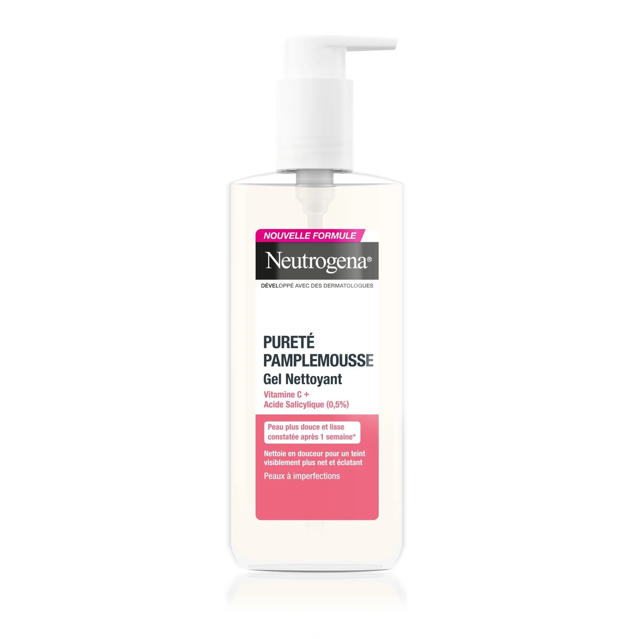 NEUTROGENA Gel nettoyant visage pamplemousse vitamine C et acide salicylique