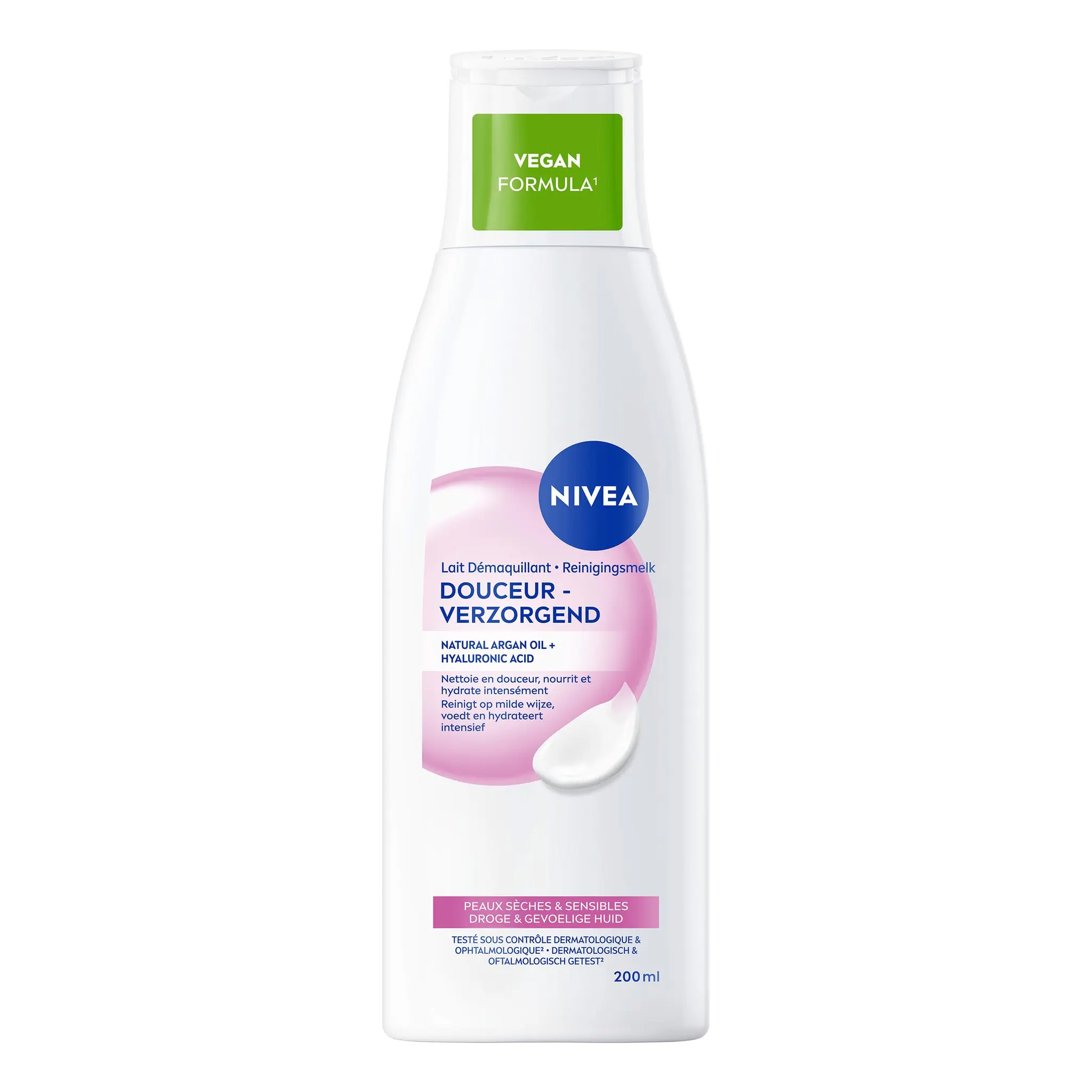 NIVEA Lait de toilette huile d'amande douce