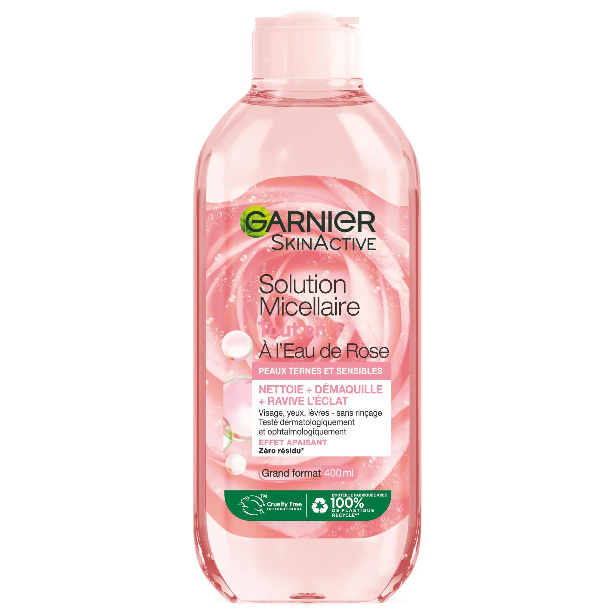GARNIER Skin Active solution micellaire à l'eau de rose peaux sensibles