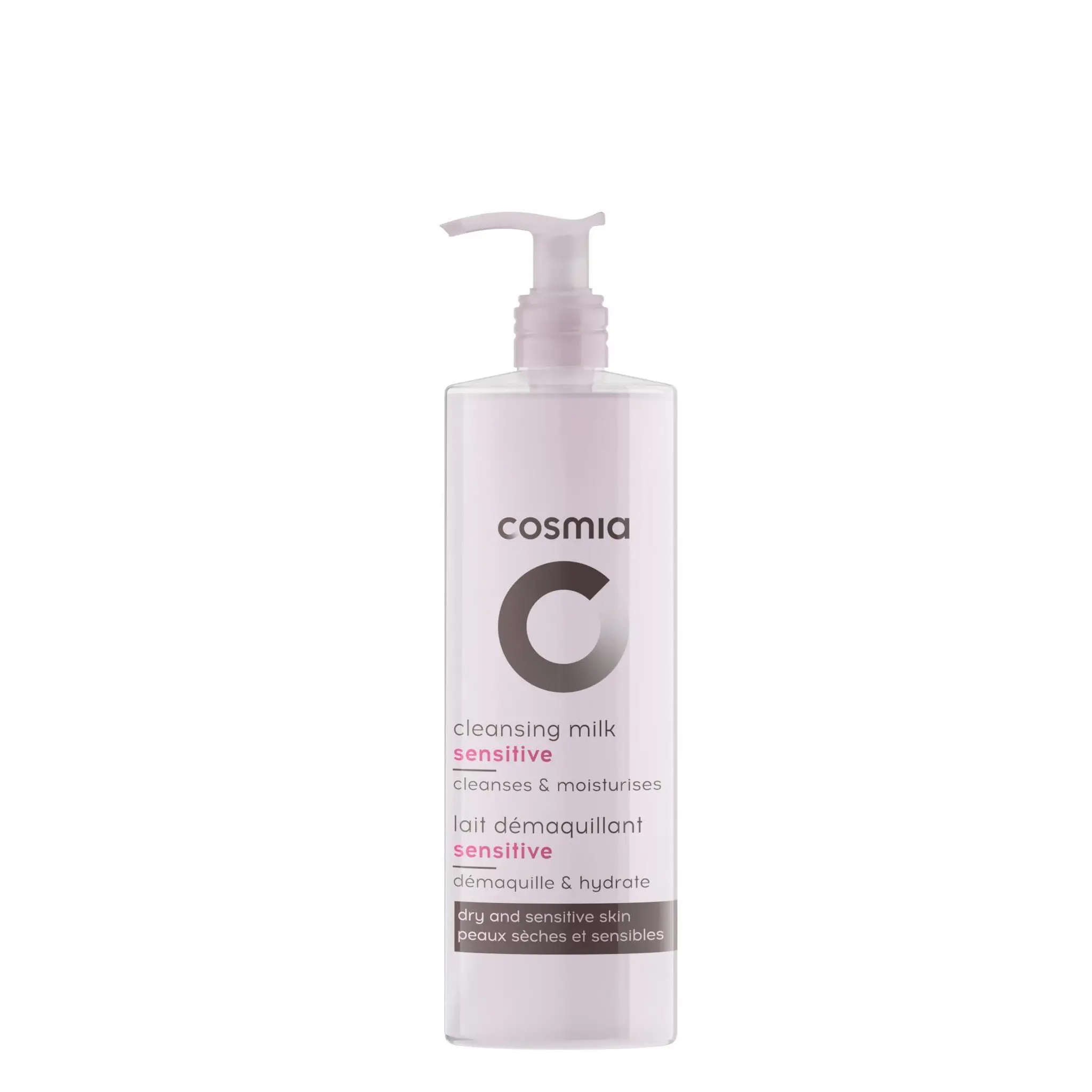 COSMIA Lait démaquillant sensitive peaux sèches et sensibles