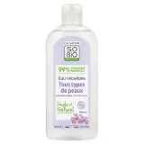 SO BIO ETIC Eau micellaire Mauve bio tous types de peaux