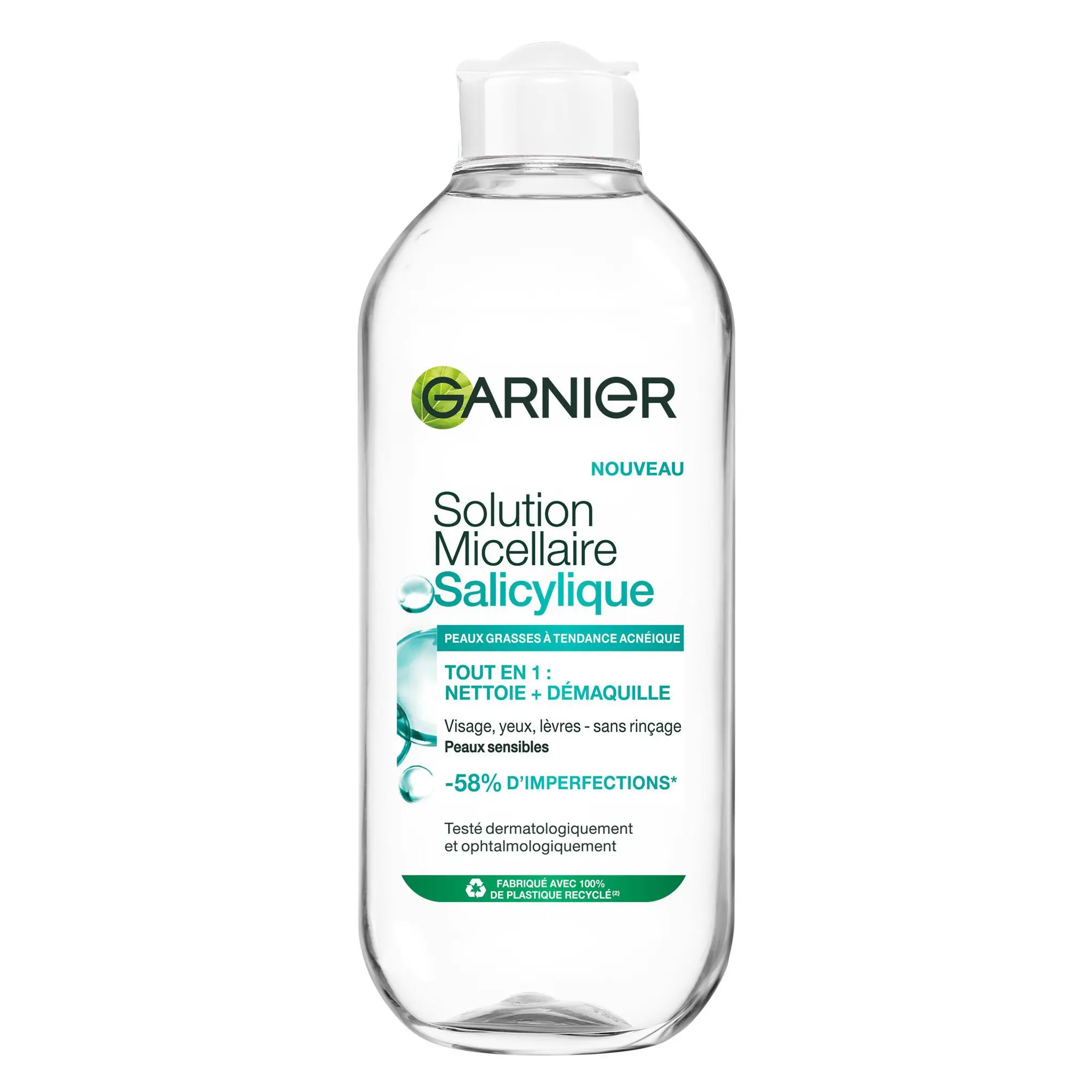 GARNIER Solution micellaire salicylique peaux grasses à tendance acnéïque