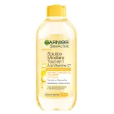 GARNIER Skin Active Solution micellaire tout en 1 à la vitamine C peaux ternes