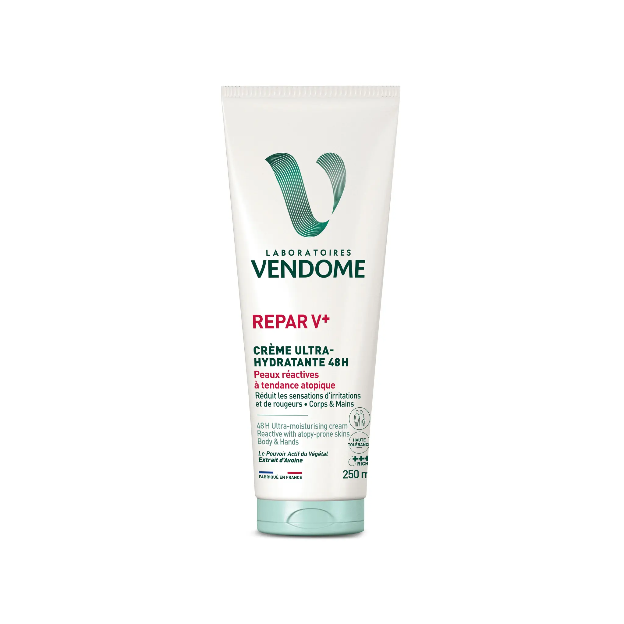 LABORATOIRES VENDOME Repar V+ Crème ultra-hydratante 48H peaux réactives à tendance atopique