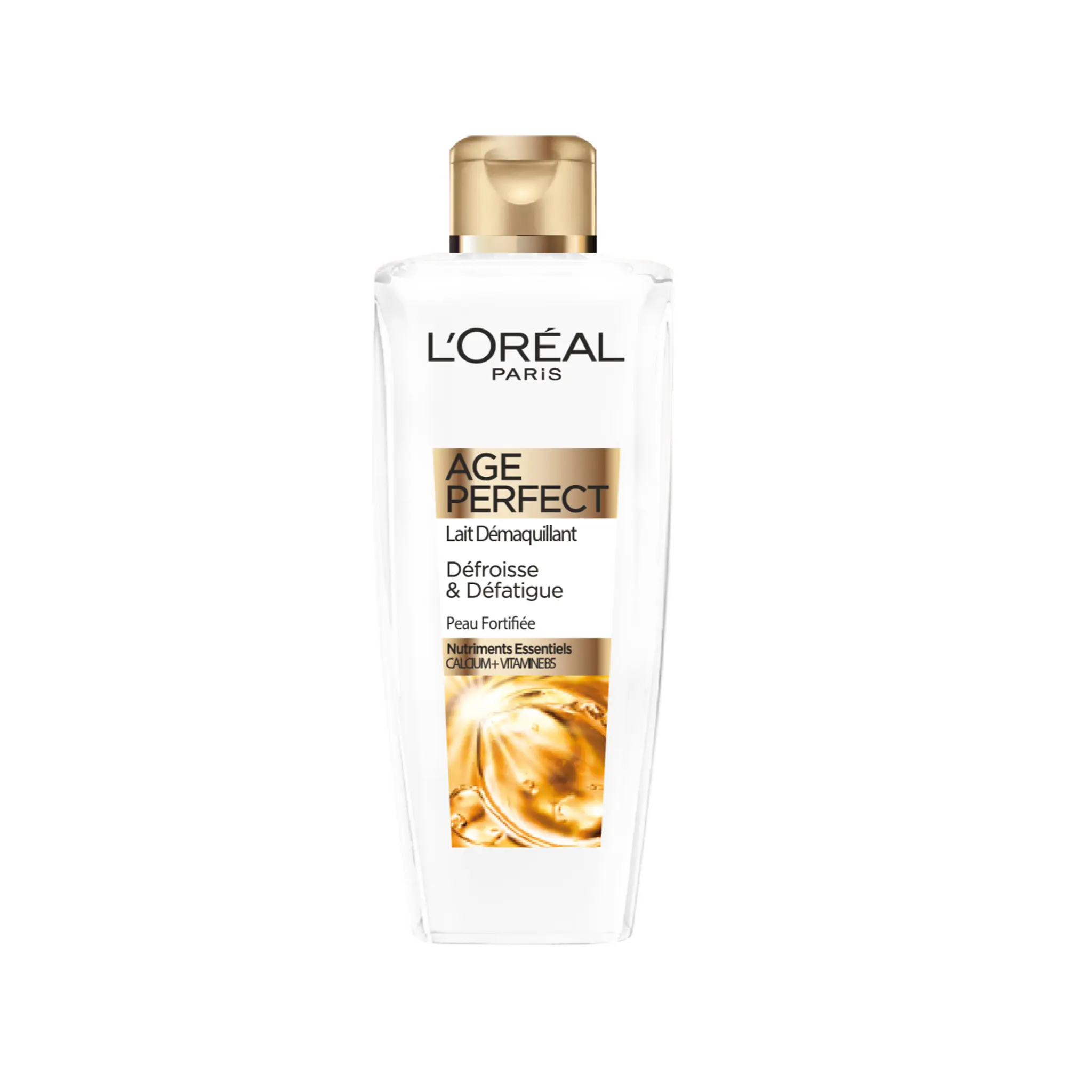 L'OREAL Age Perfect lait démaquillant défroisse et défatigue peau fortifiée