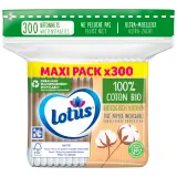 LOTUS Cotons-tiges 100% coton bio sachet