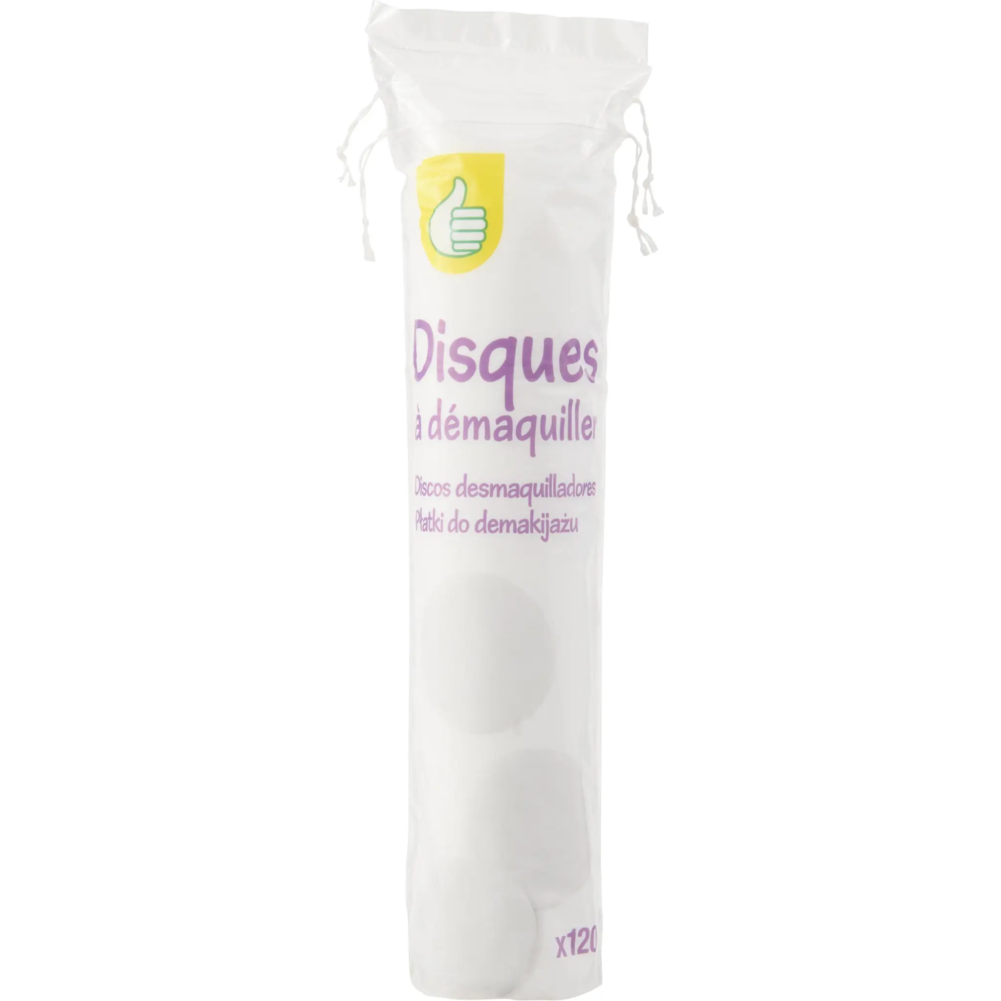 POUCE Disques à démaquiller