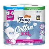 FOXY Papier toilette cotton extra absorbant 5 épaisseurs