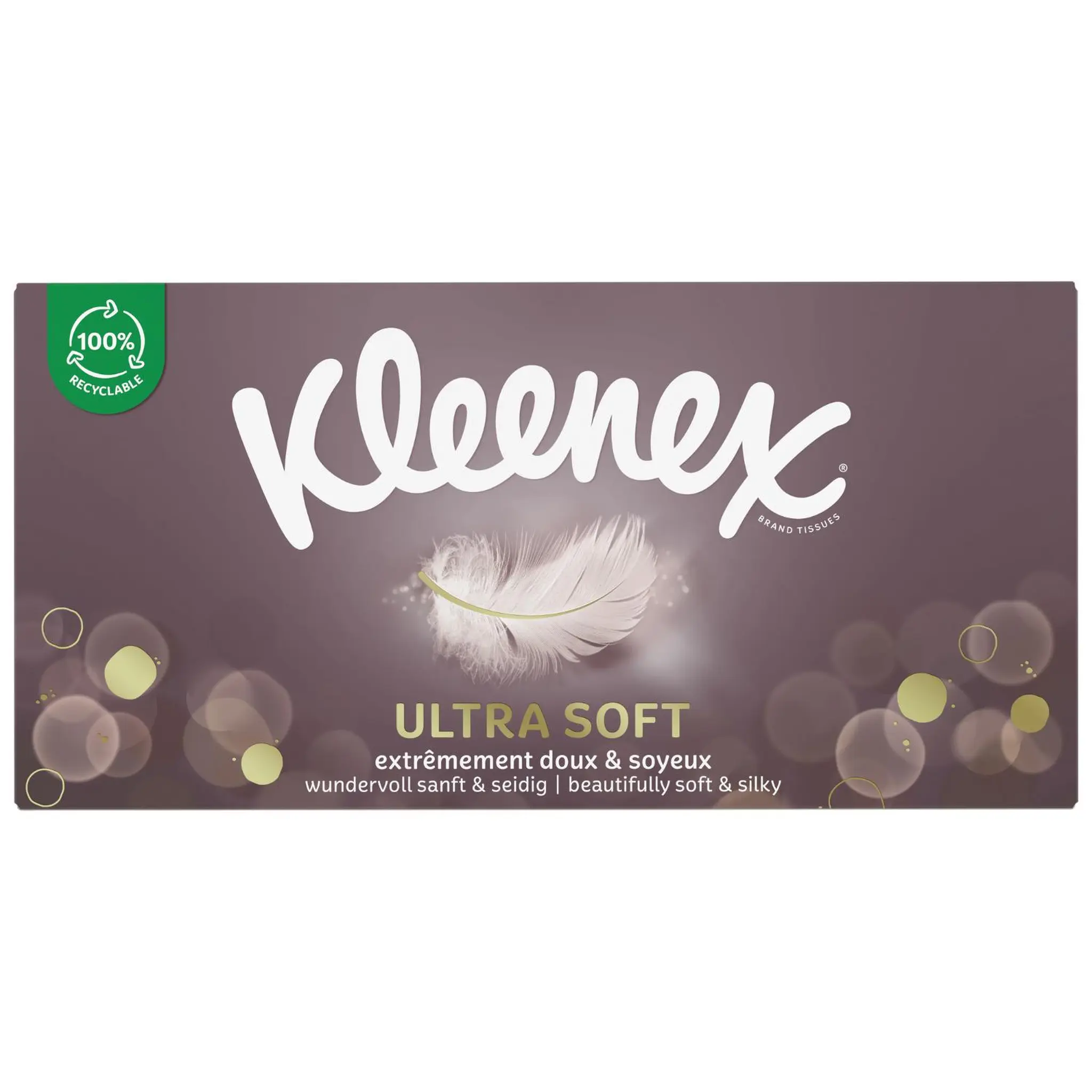 KLEENEX Boîte de mouchoirs ultra soft 3 épaisseurs