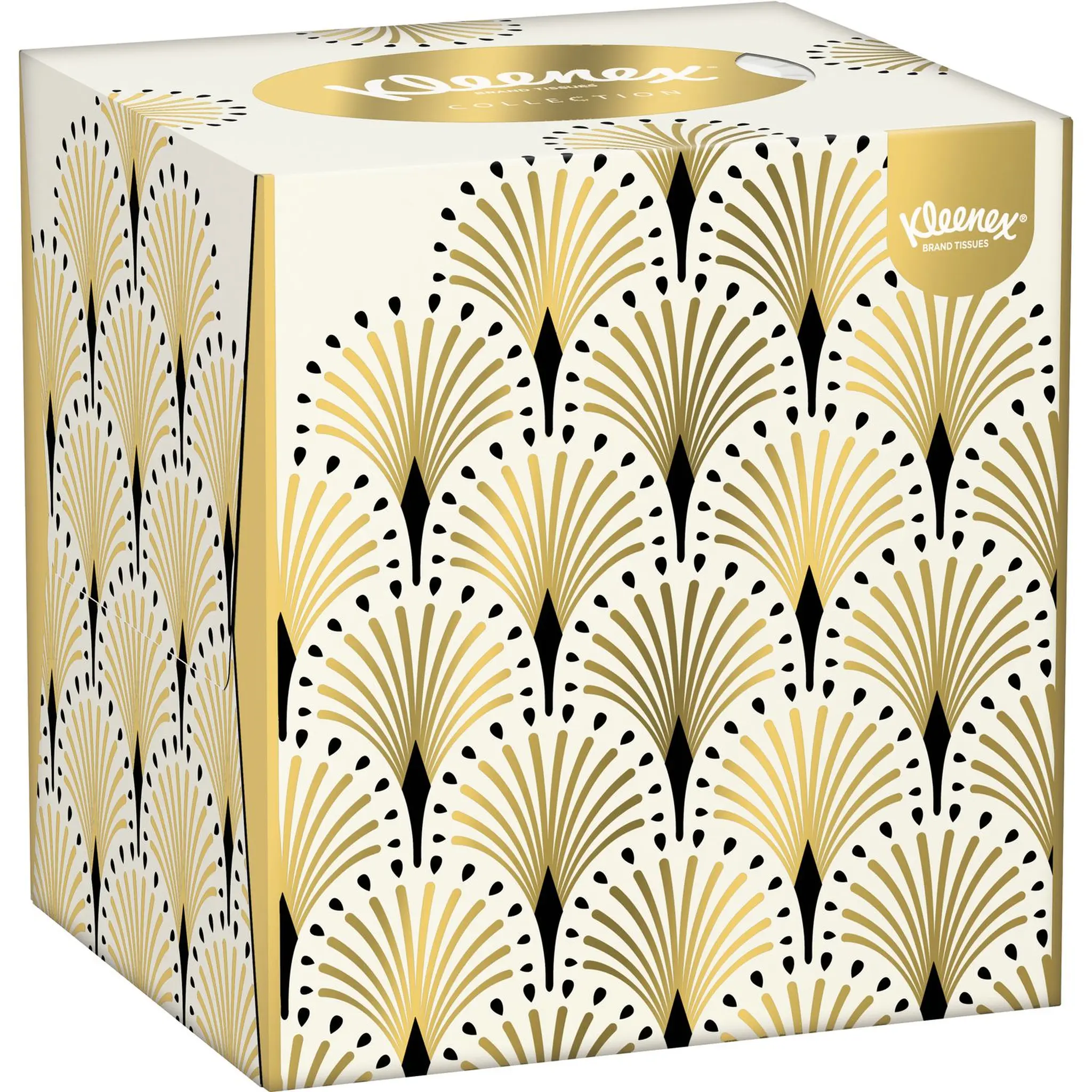 KLEENEX Boîte de mouchoirs cubique 3 épaisseurs