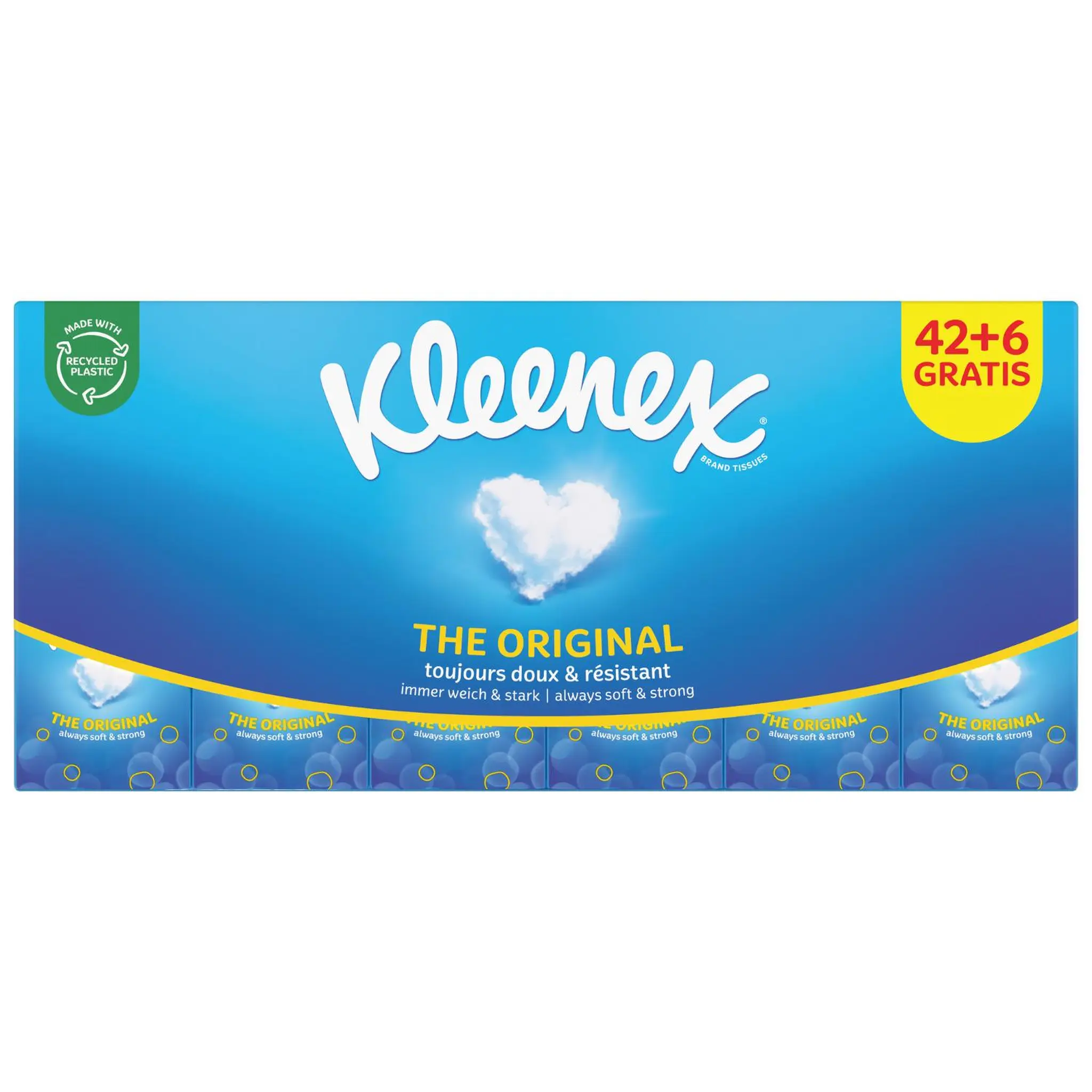 KLEENEX Mini paquets de mouchoirs original 3 épaisseurs