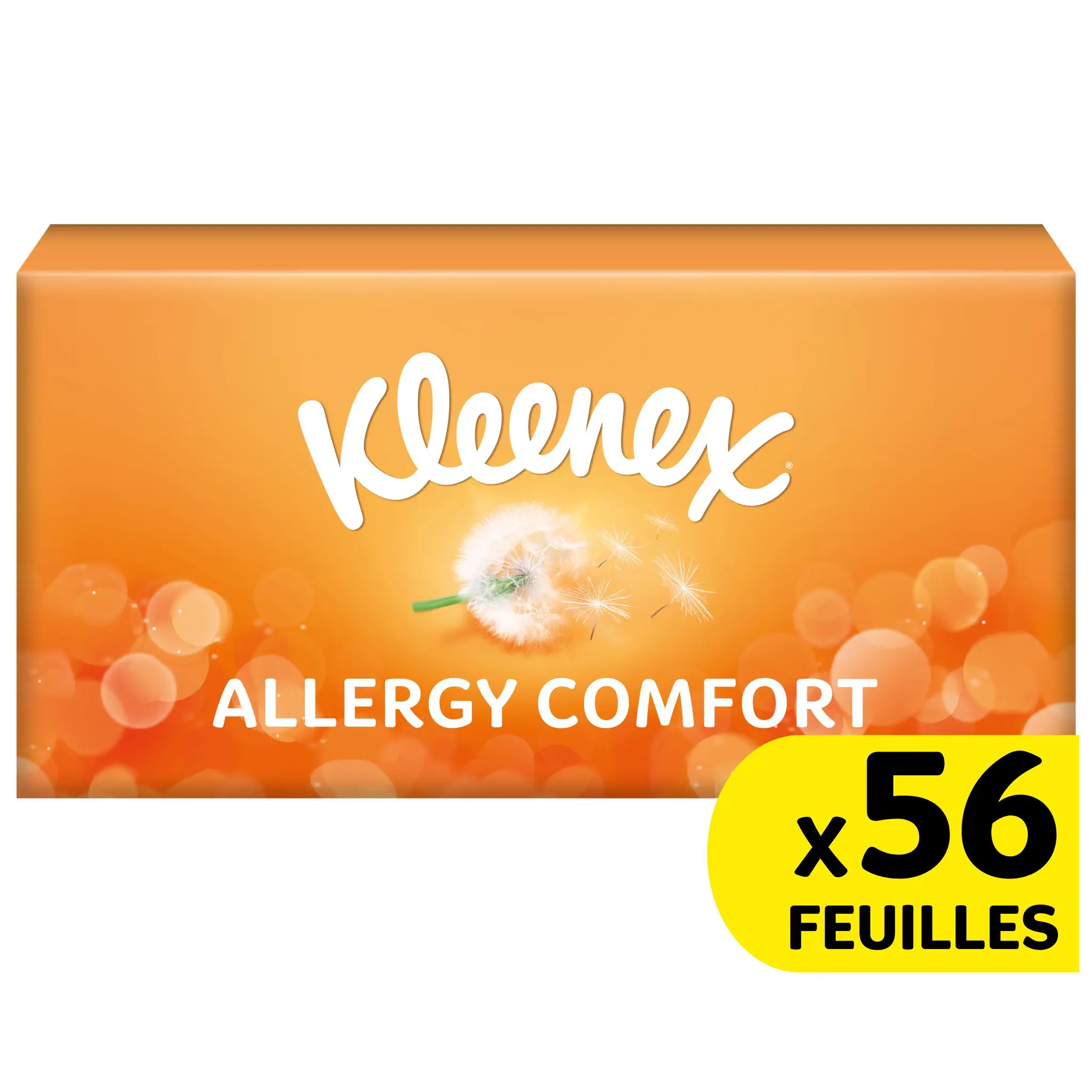 KLEENEX Boîte de mouchoirs allergy comfort 3 épaisseurs