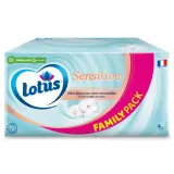 LOTUS Boite de mouchoirs ultra doux format familial