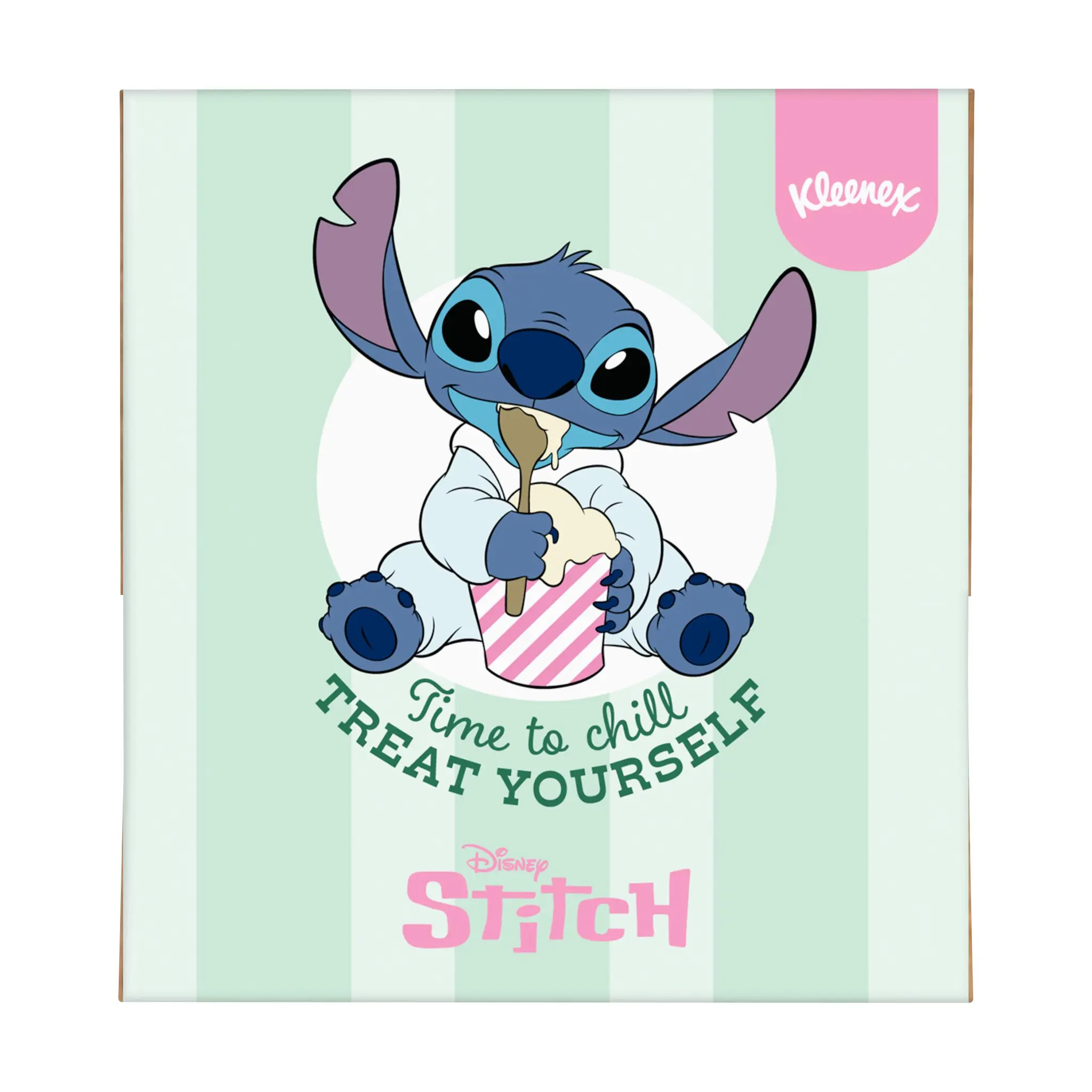 KLEENEX Boîte de mouchoirs cubique Disney 3 épaisseurs modèle aléatoire