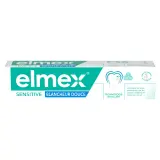 ELMEX Dentifrice sensitive blancheur douce triple protection