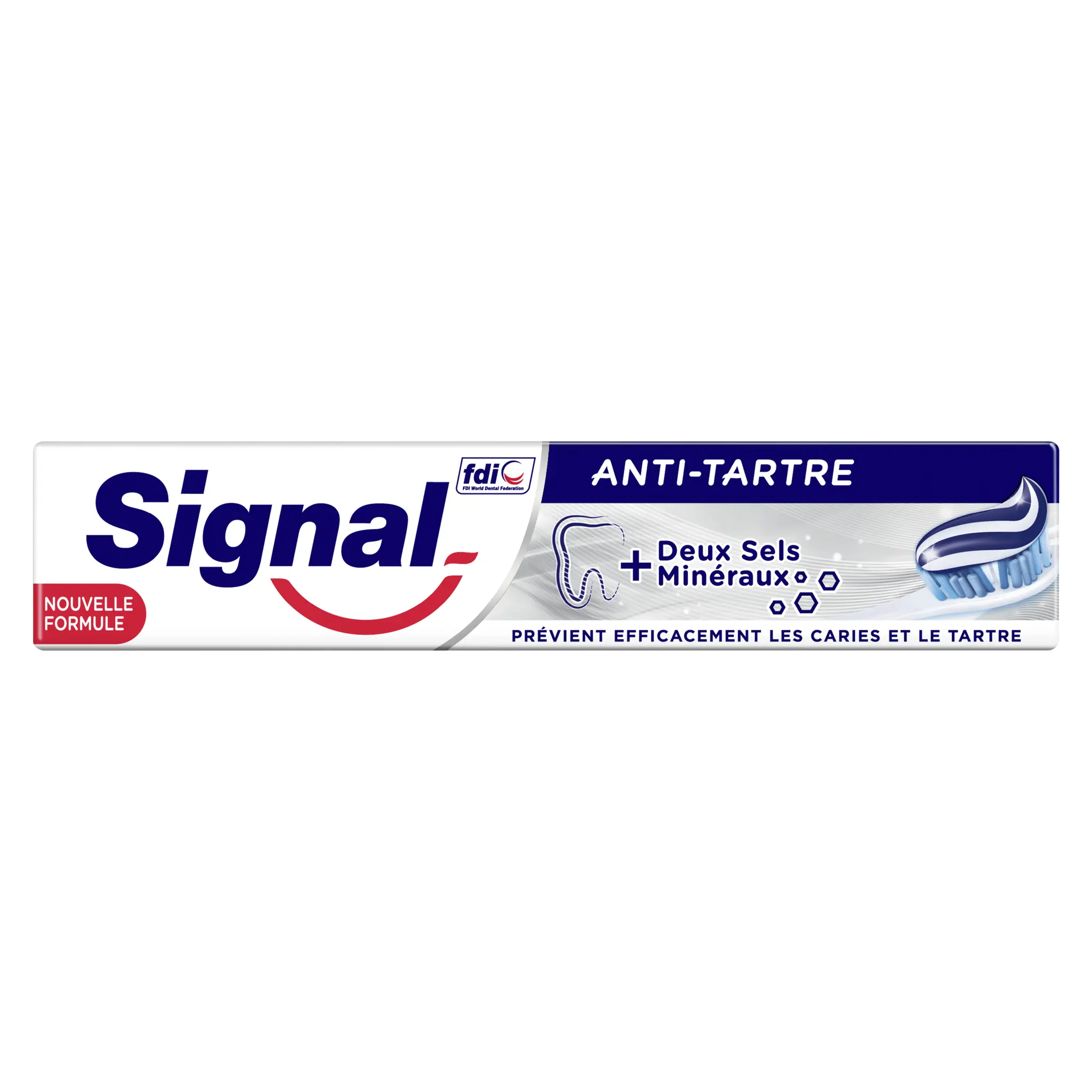 SIGNAL Dentifrice anti-tartre aux deux sels minéraux