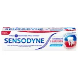 SENSODYNE Dentifrice sensibilité & gencives menthe douce
