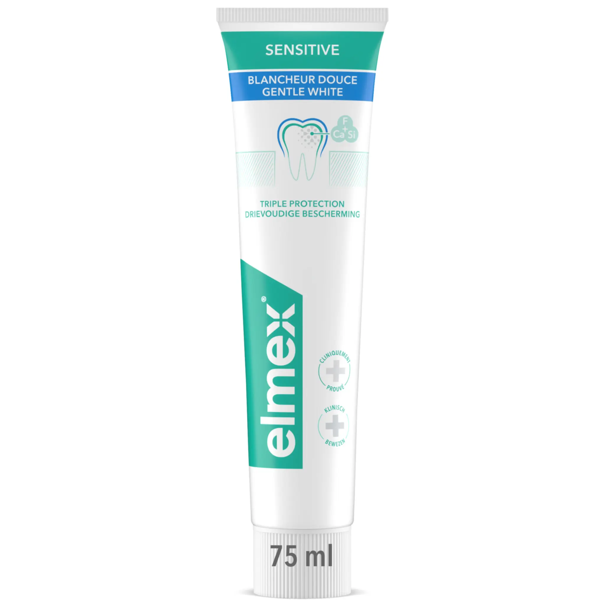 ELMEX Dentifrice sensitive blancheur douce