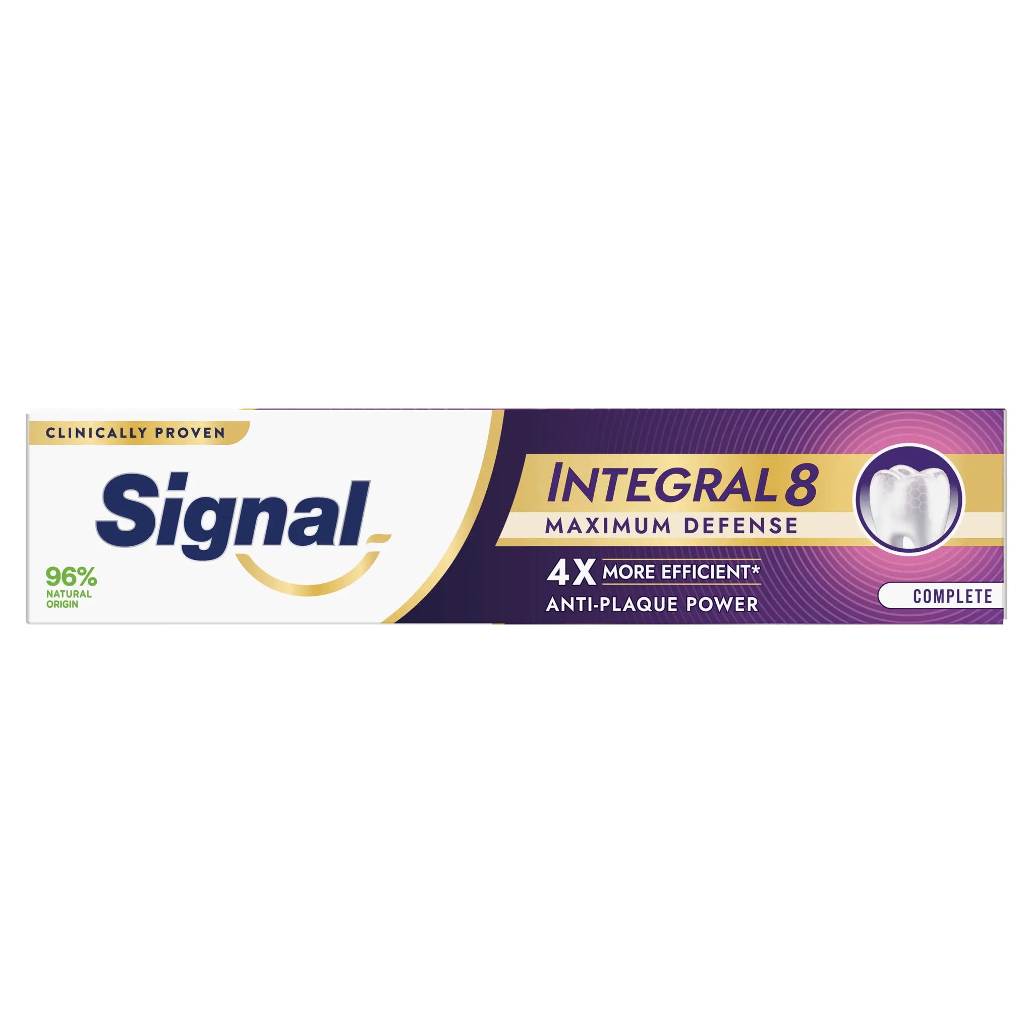 SIGNAL Intégral 8 Dentifrice maximum défense complet