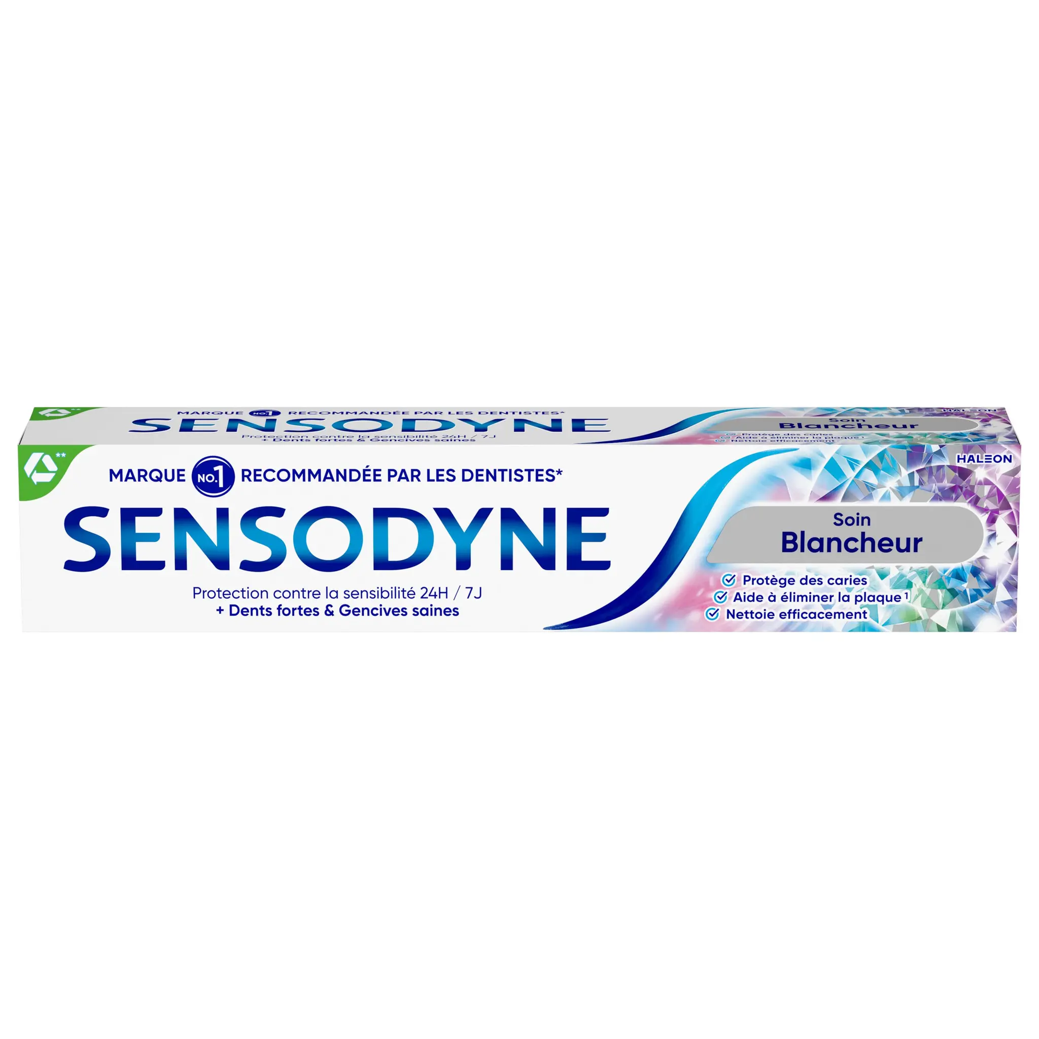SENSODYNE Dentifrice soin blancheur triple action