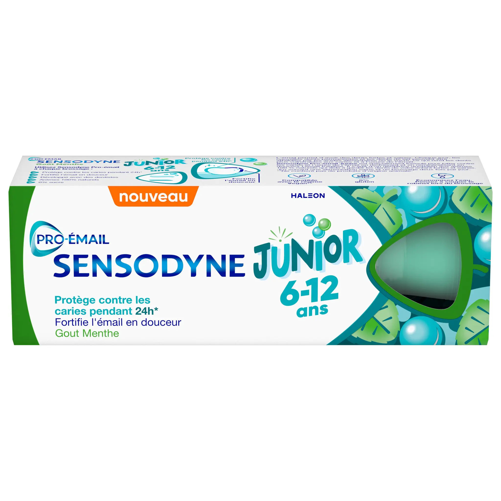 SENSODYNE Dentifrice pro-émail junior à la menthe douce 6-12 ans