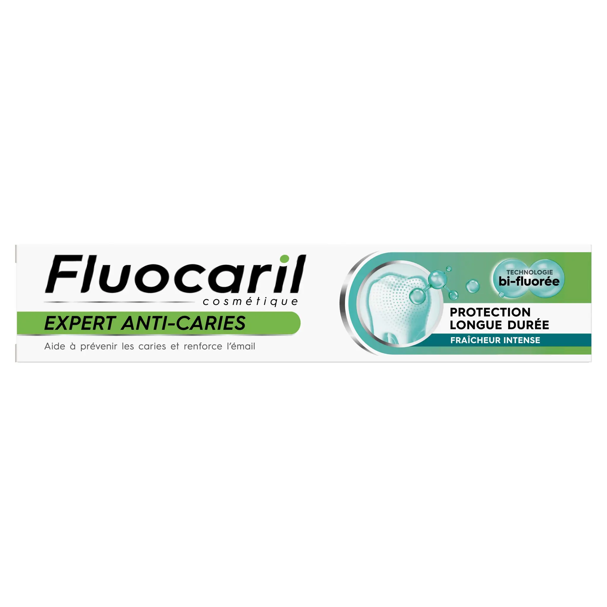 FLUOCARIL Expert Anti-Caries Dentifrice fraîcheur intense protection longue durée