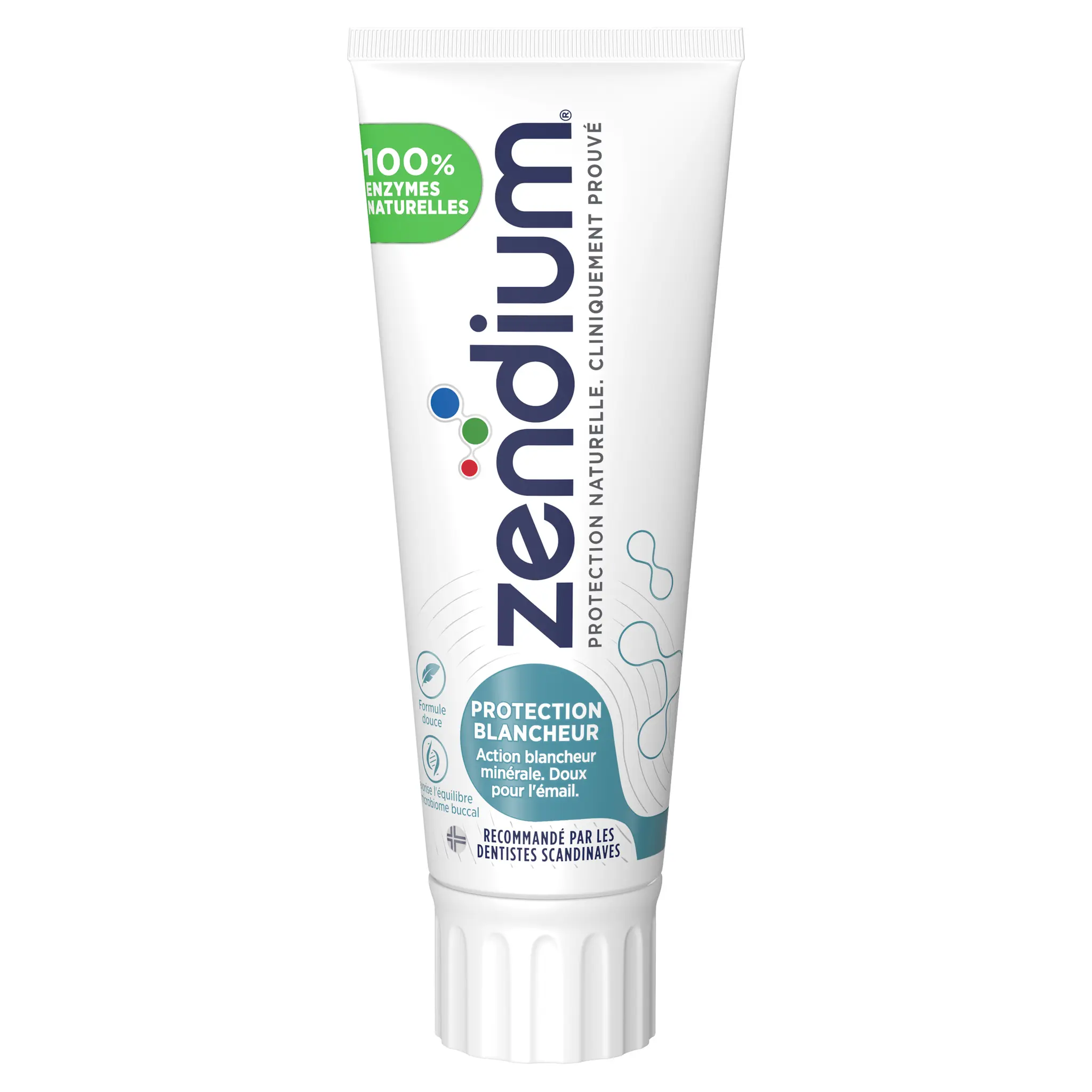 ZENDIUM Dentifrice protection blancheur