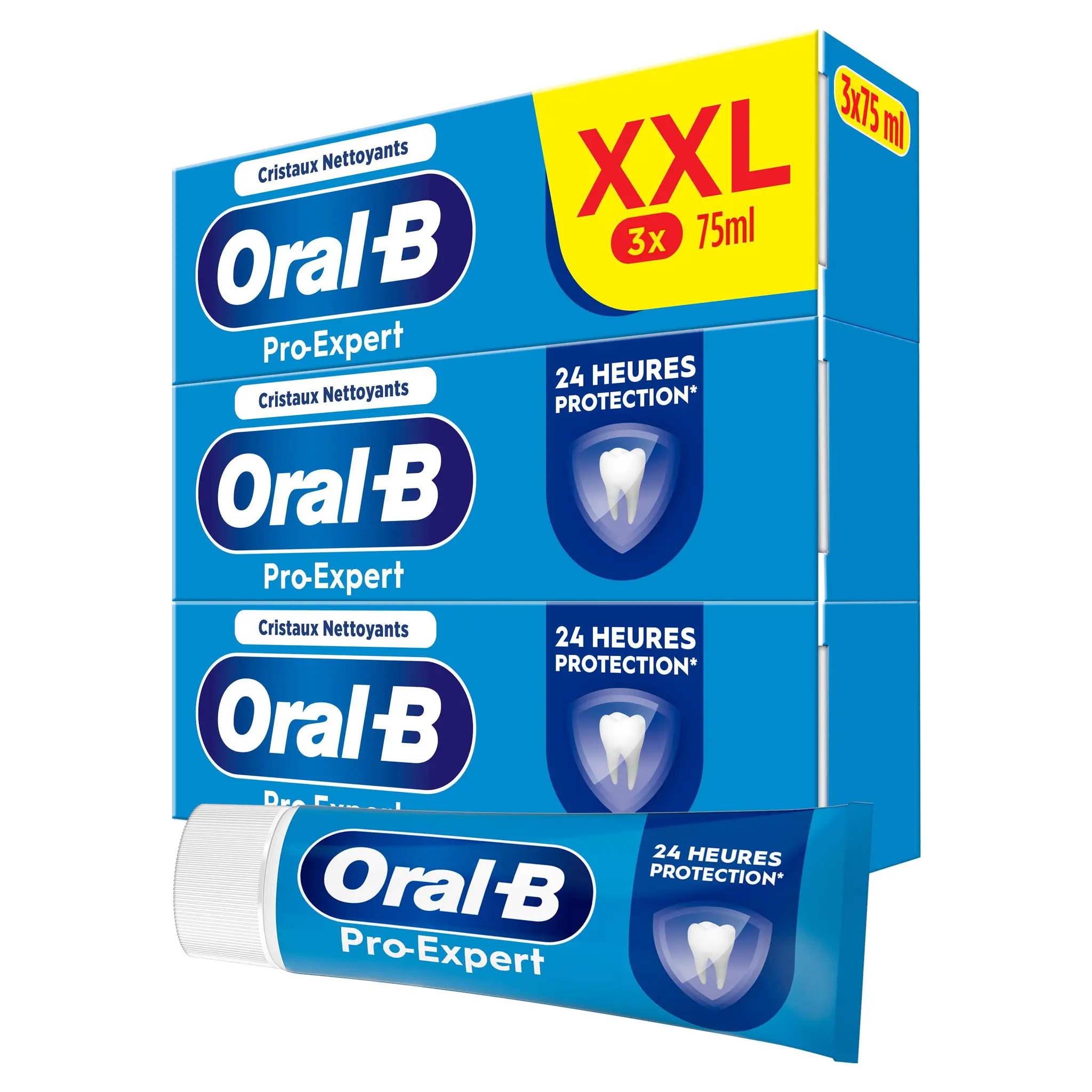 ORAL-B Pro-Expert Dentifrice 24h cristaux nettoyants