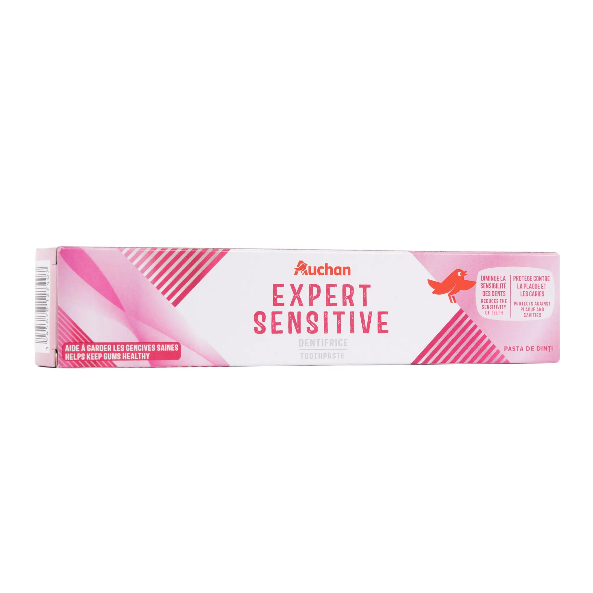 AUCHAN Dentifrice expert sensitive