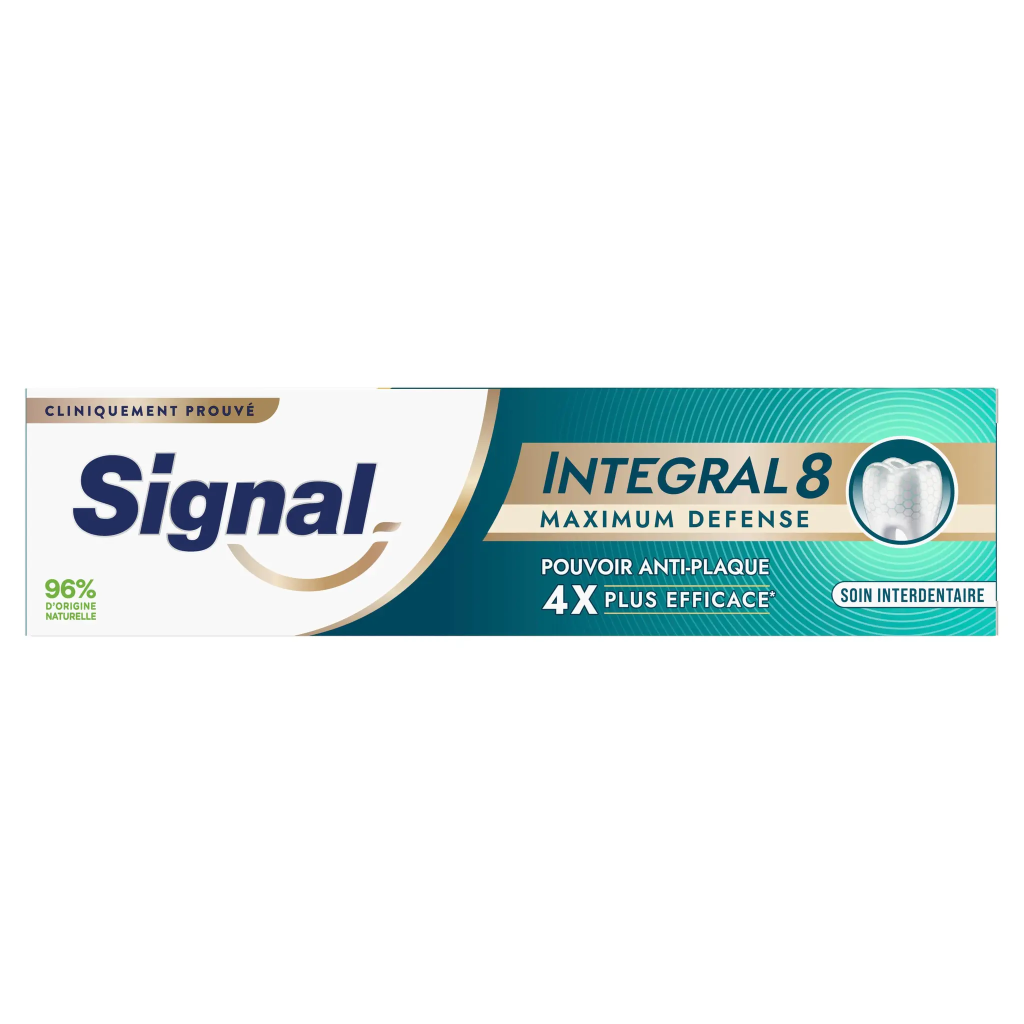 SIGNAL Intégral 8 Dentifrice maximum défense soin interdentaire