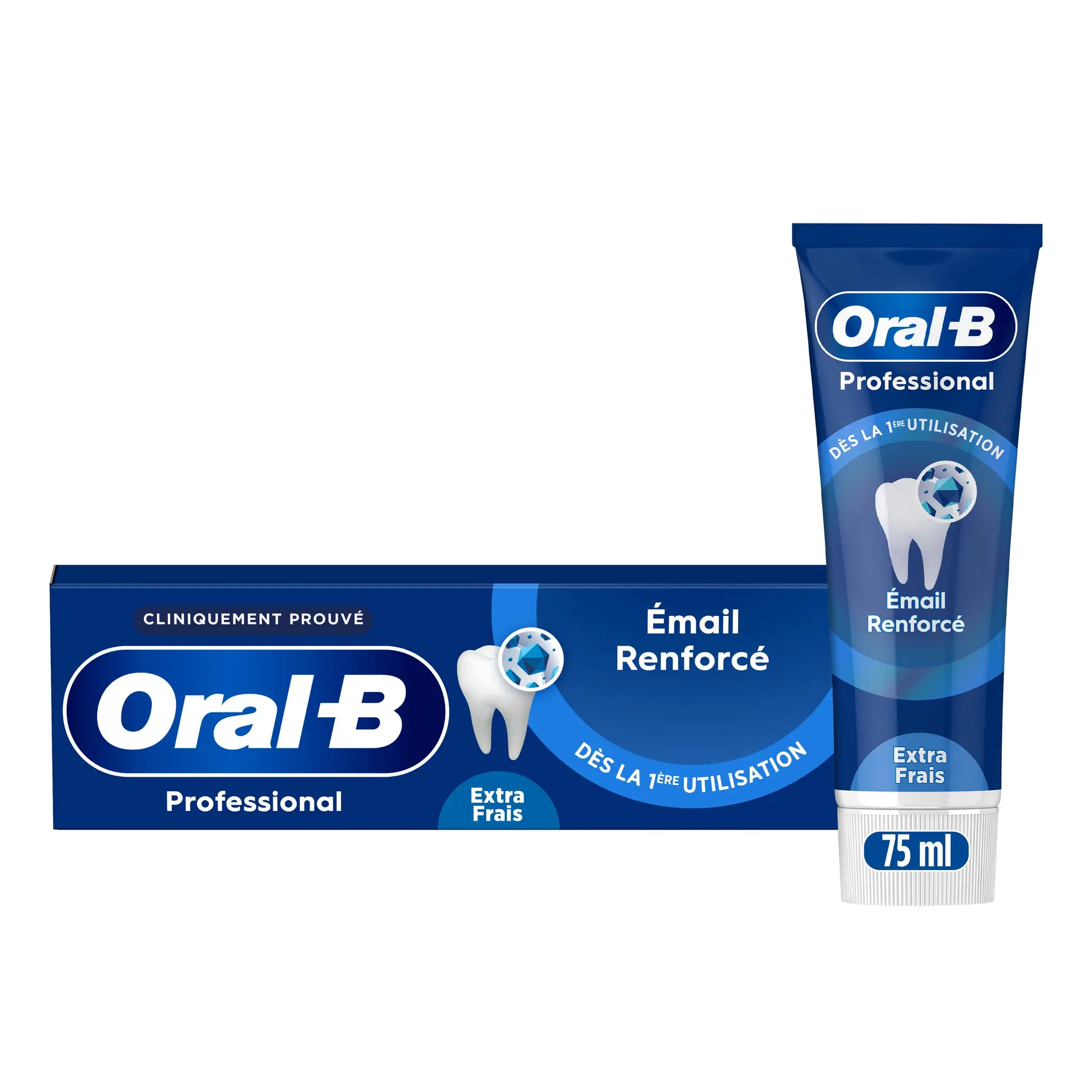 ORAL-B Professional Dentifrice émail renforcé extra frais
