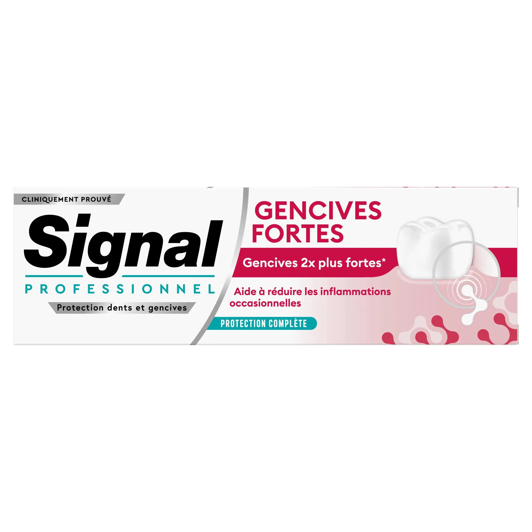 SIGNAL Professionnel Dentifrice gencives fortes protection complète