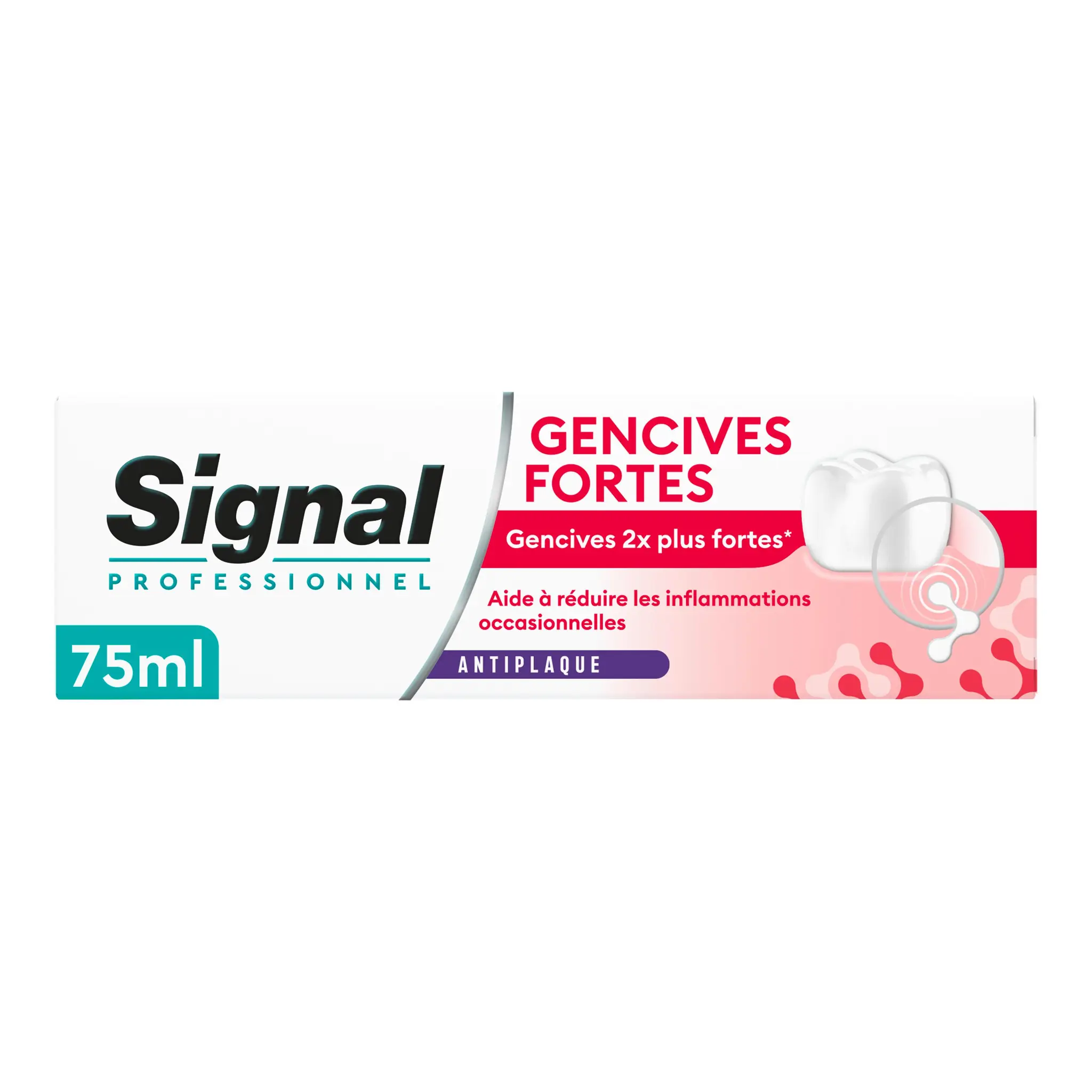 SIGNAL Dentifrice gencives fortes anti-plaque