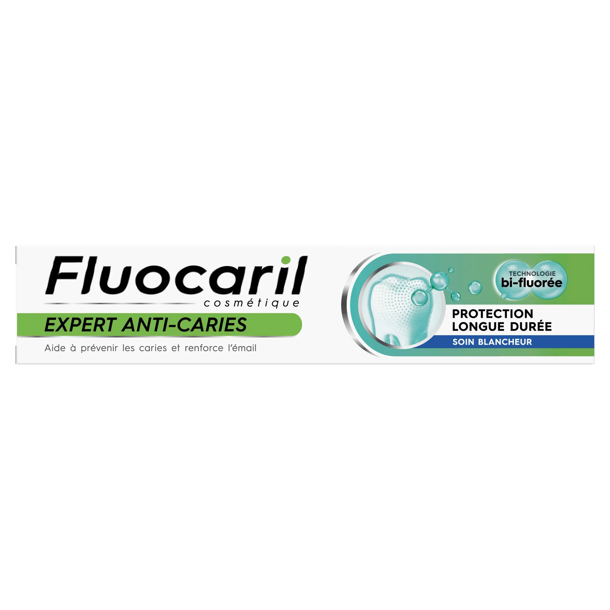 FLUOCARIL Expert Anti-Caries Dentifrice soin blancheur protection longue durée