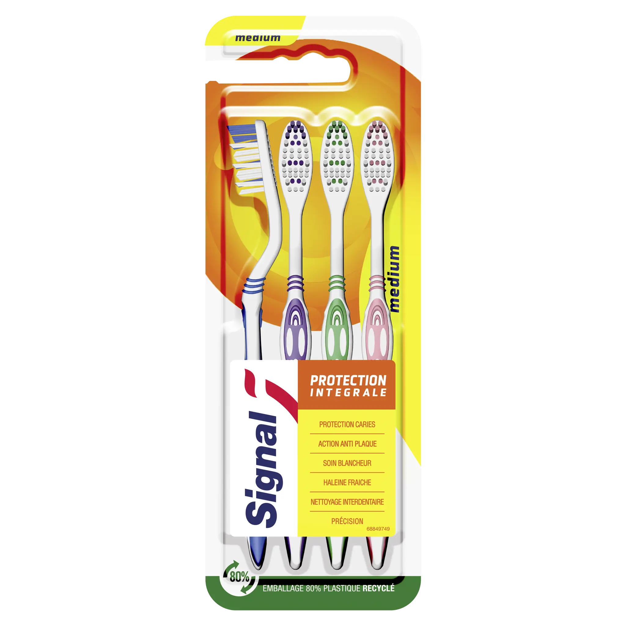 SIGNAL Brosses à dents medium protection intégrale