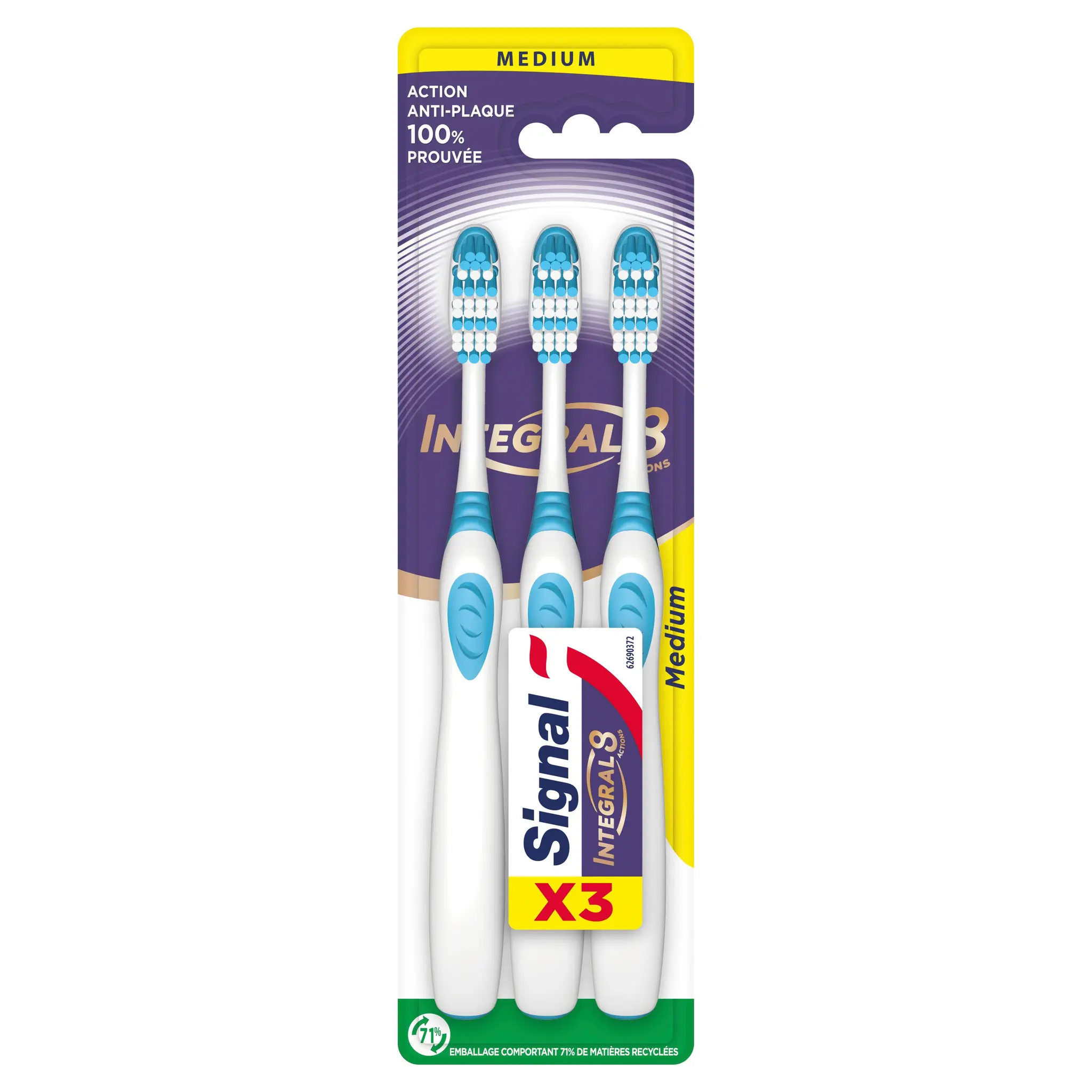 SIGNAL Integral 8 Brosse à dents medium