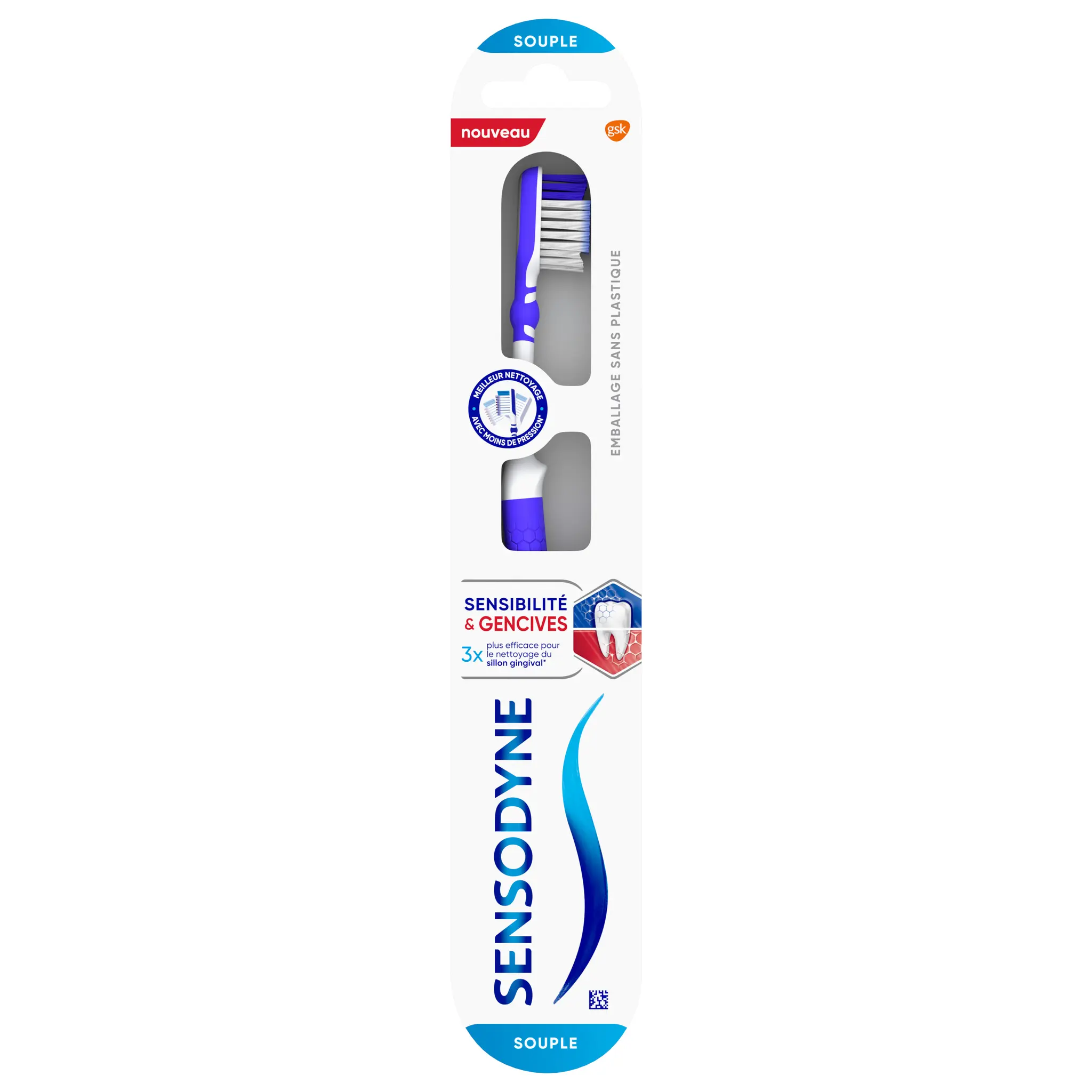 SENSODYNE SENSODYNE BROSSE A DENTS SENSIBILITÉ & GENCIVES SOUPLE