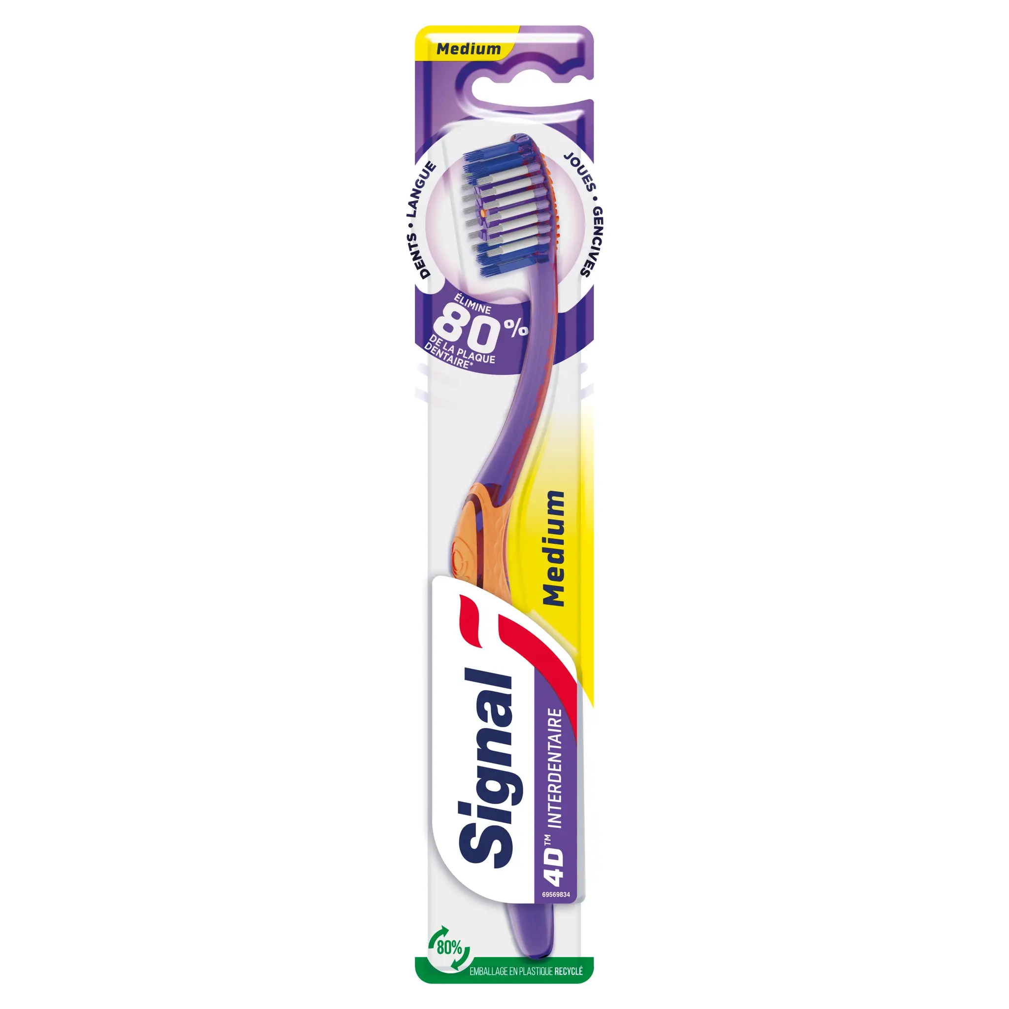 SIGNAL 4D Brosse à dents interdentaire médium