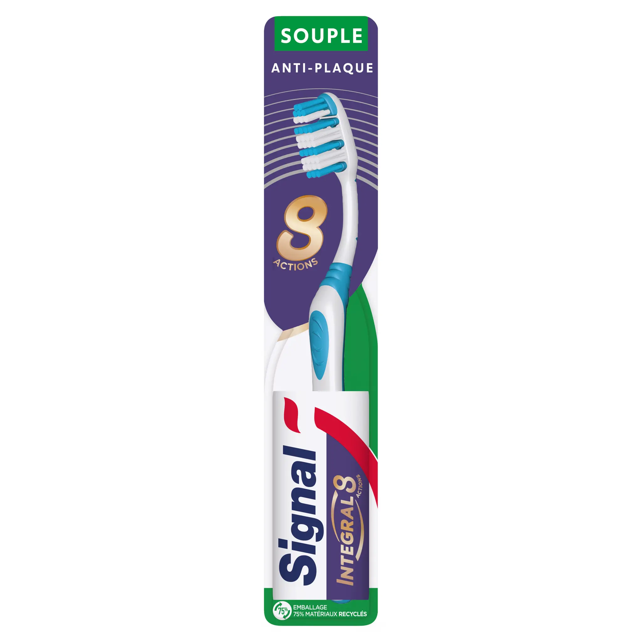 SIGNAL Integral 8 brosse à dents souple