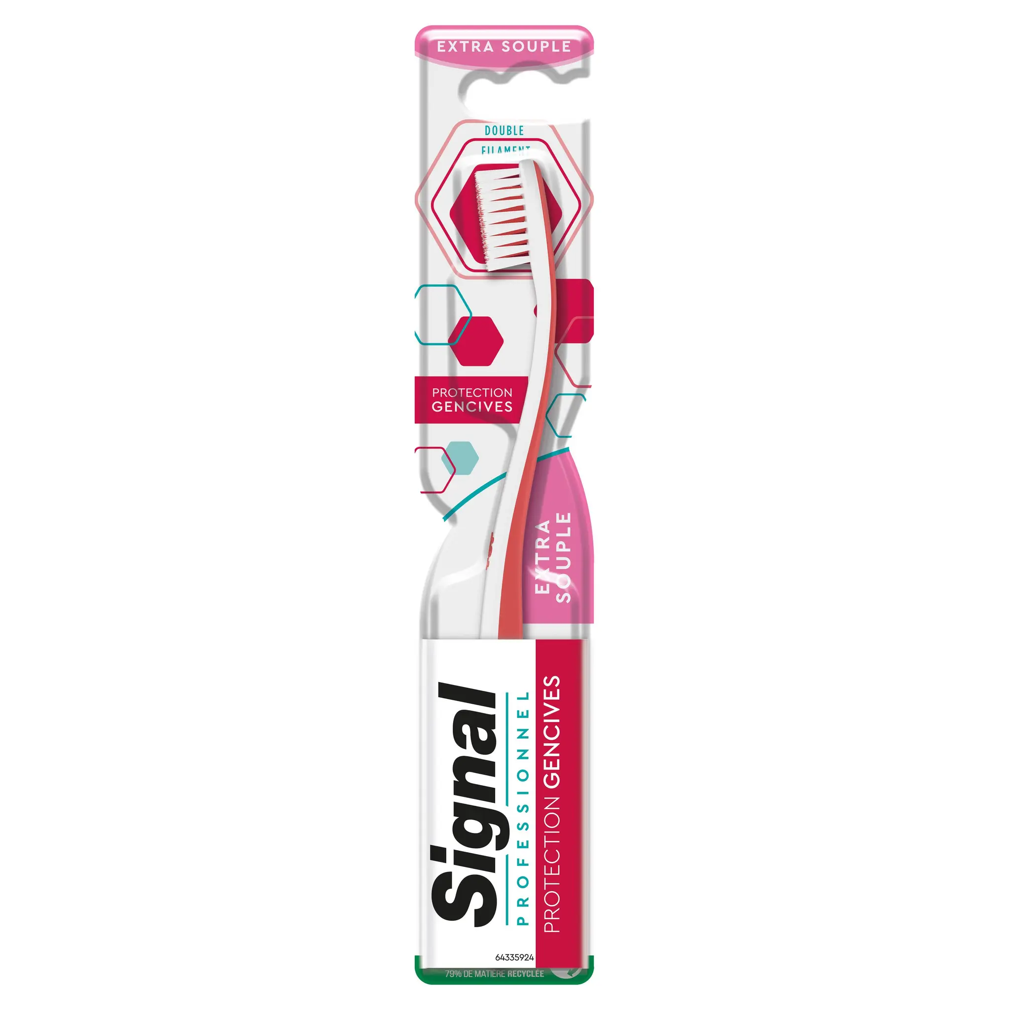 SIGNAL Brosse à dents protection gencives extra souple