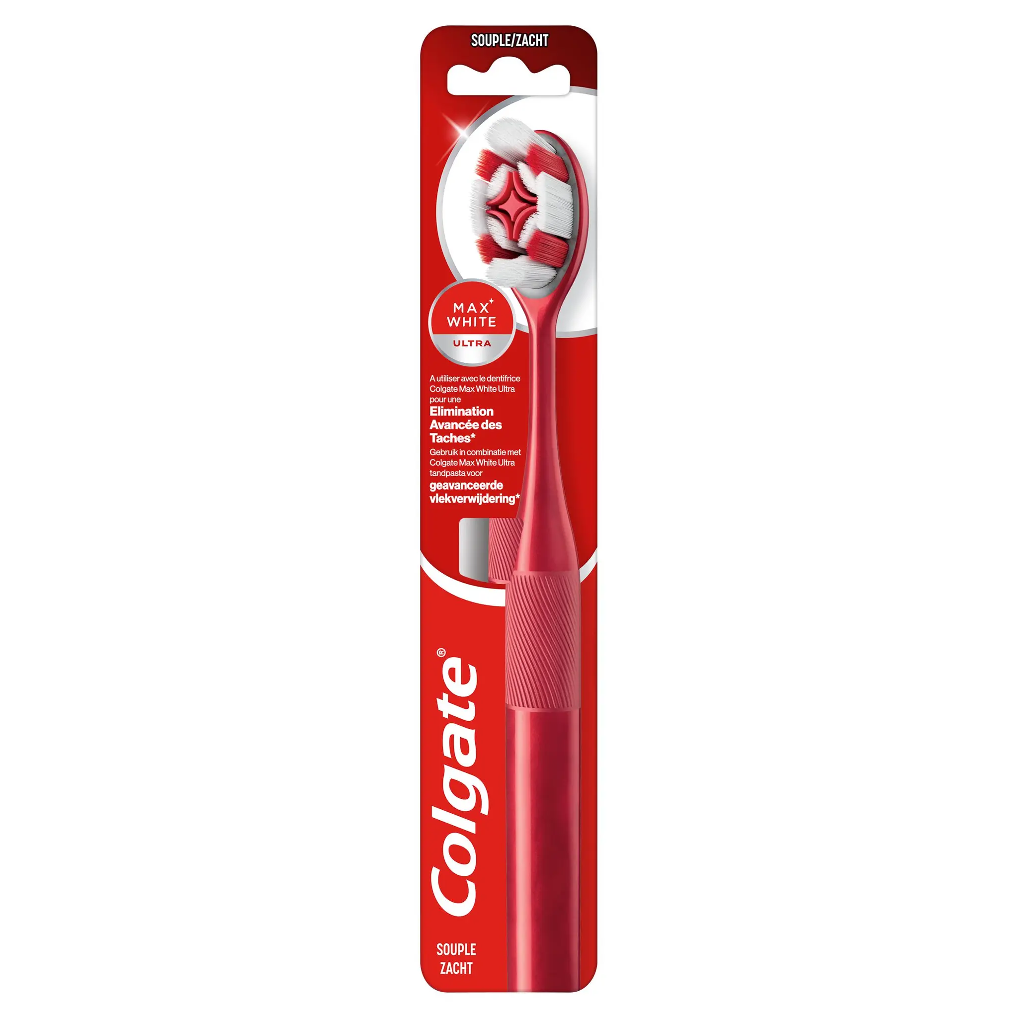 COLGATE Max white ultra brosse à dents souple