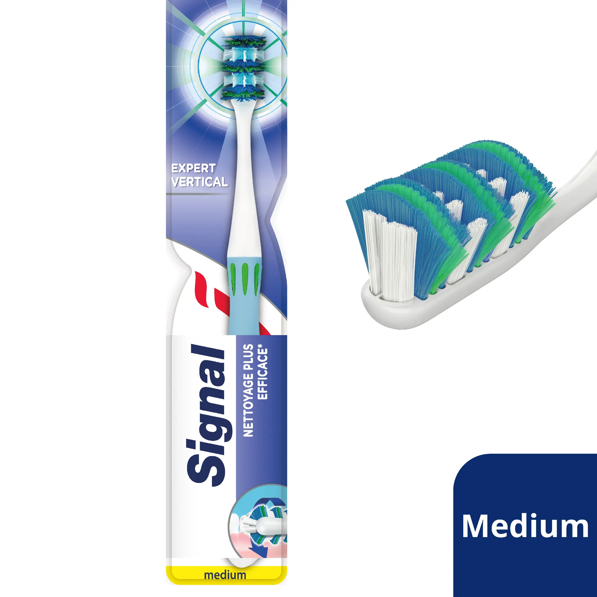 SIGNAL Brosse à dents expert vertical medium