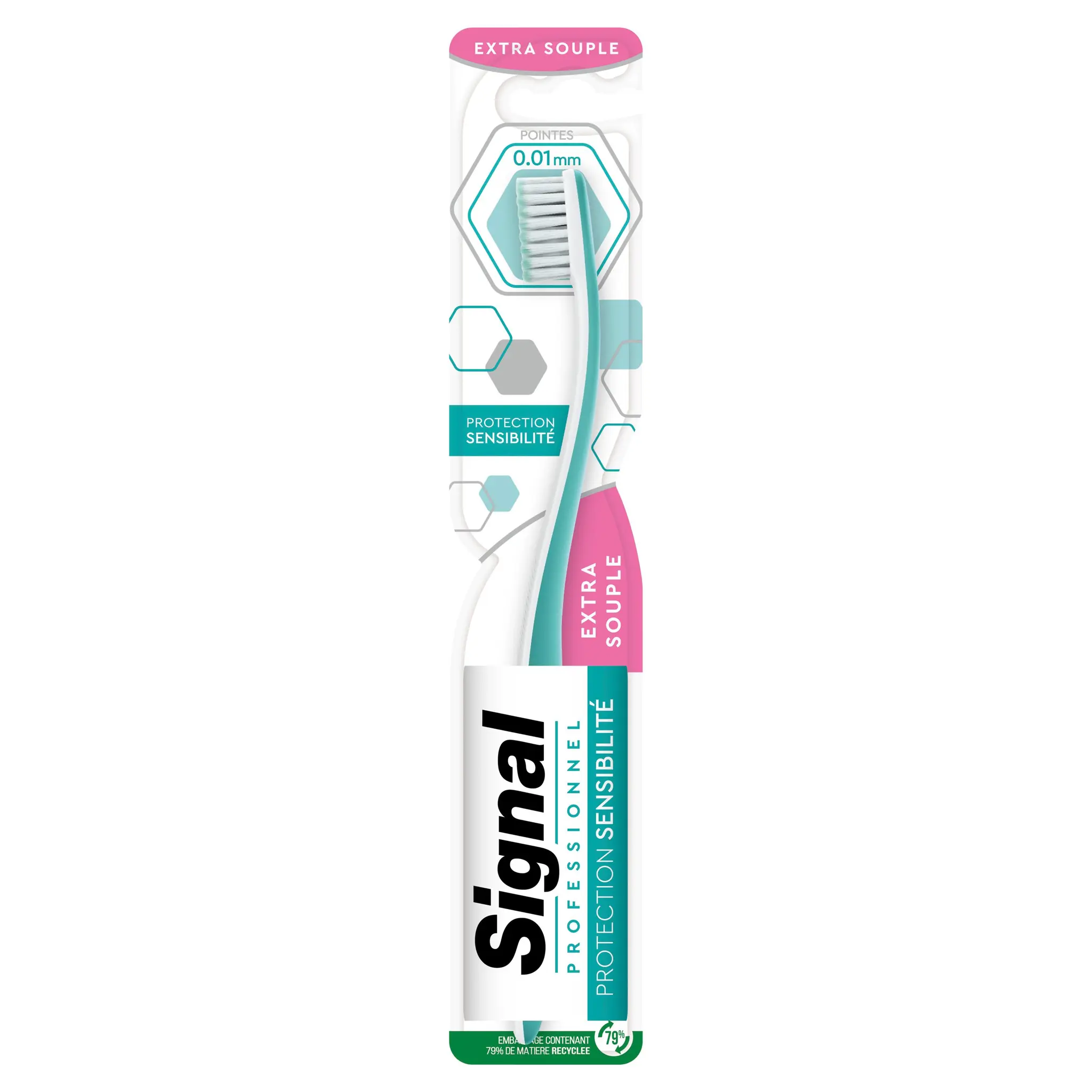 SIGNAL Professionnel brosse à dents extra souple